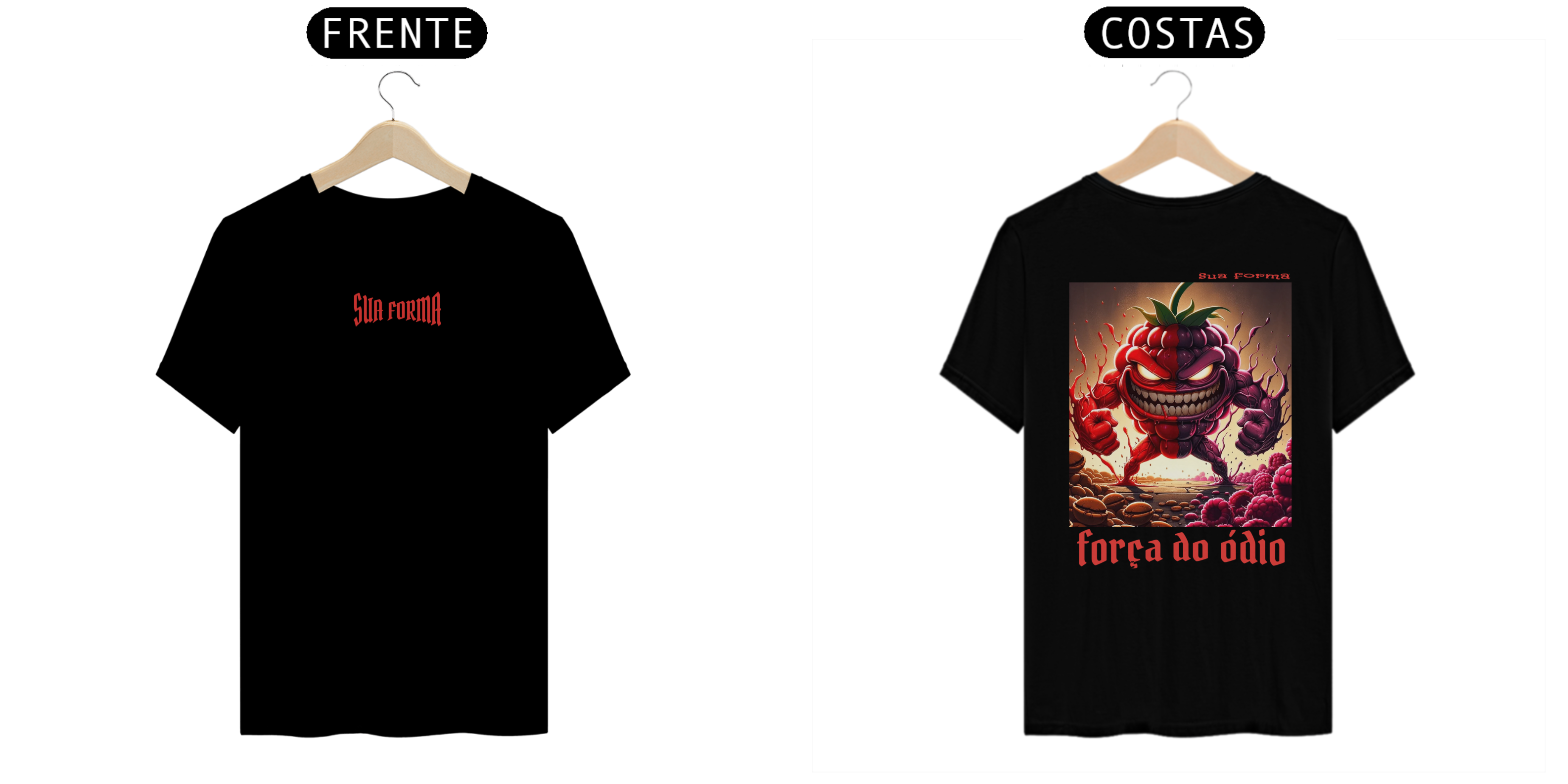 Camisa Força do odio