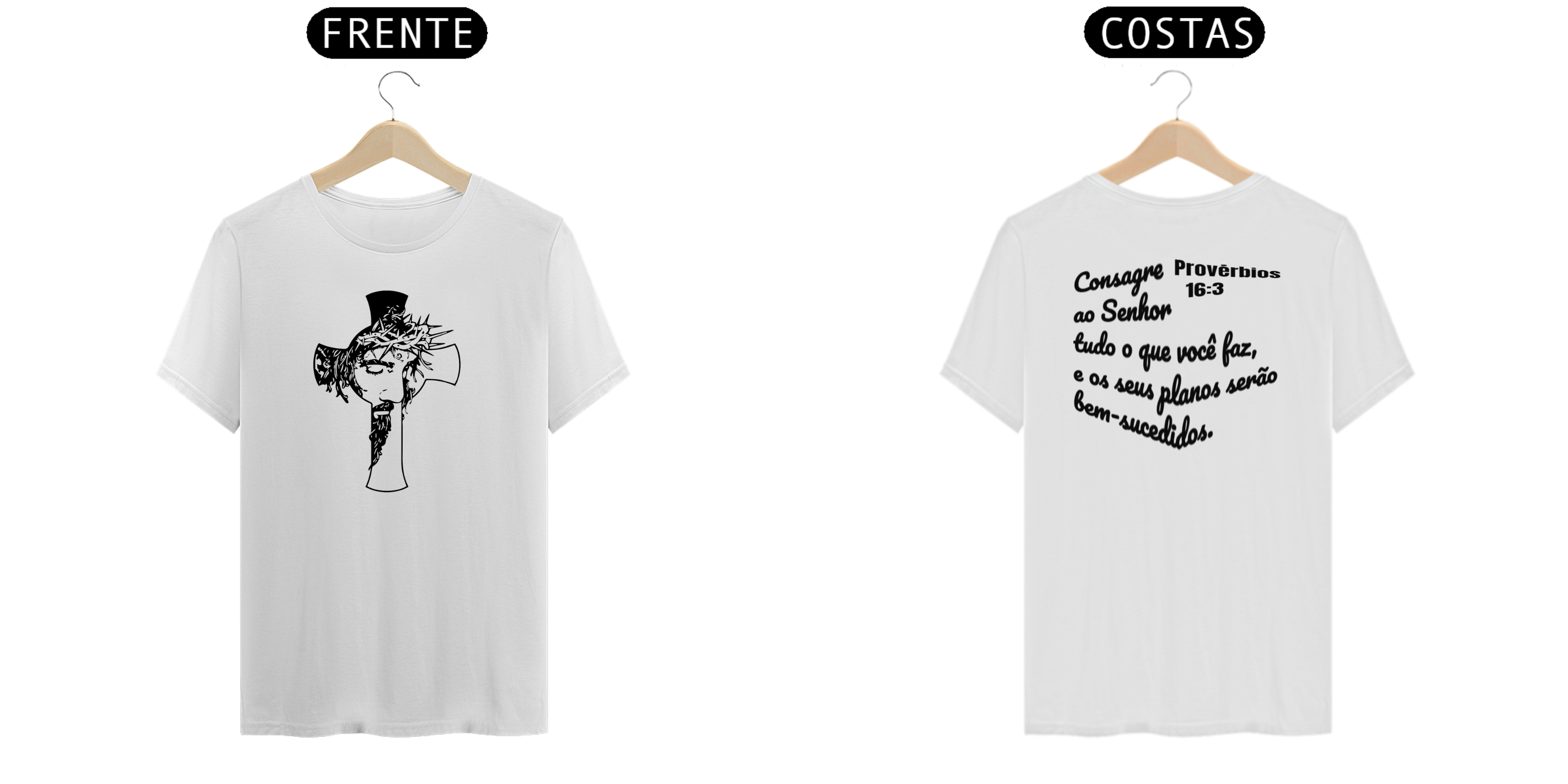 Camisa Provérbios 16:3