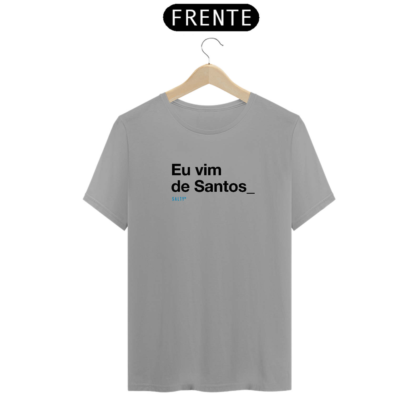T-Shirt Eu vim de Santos