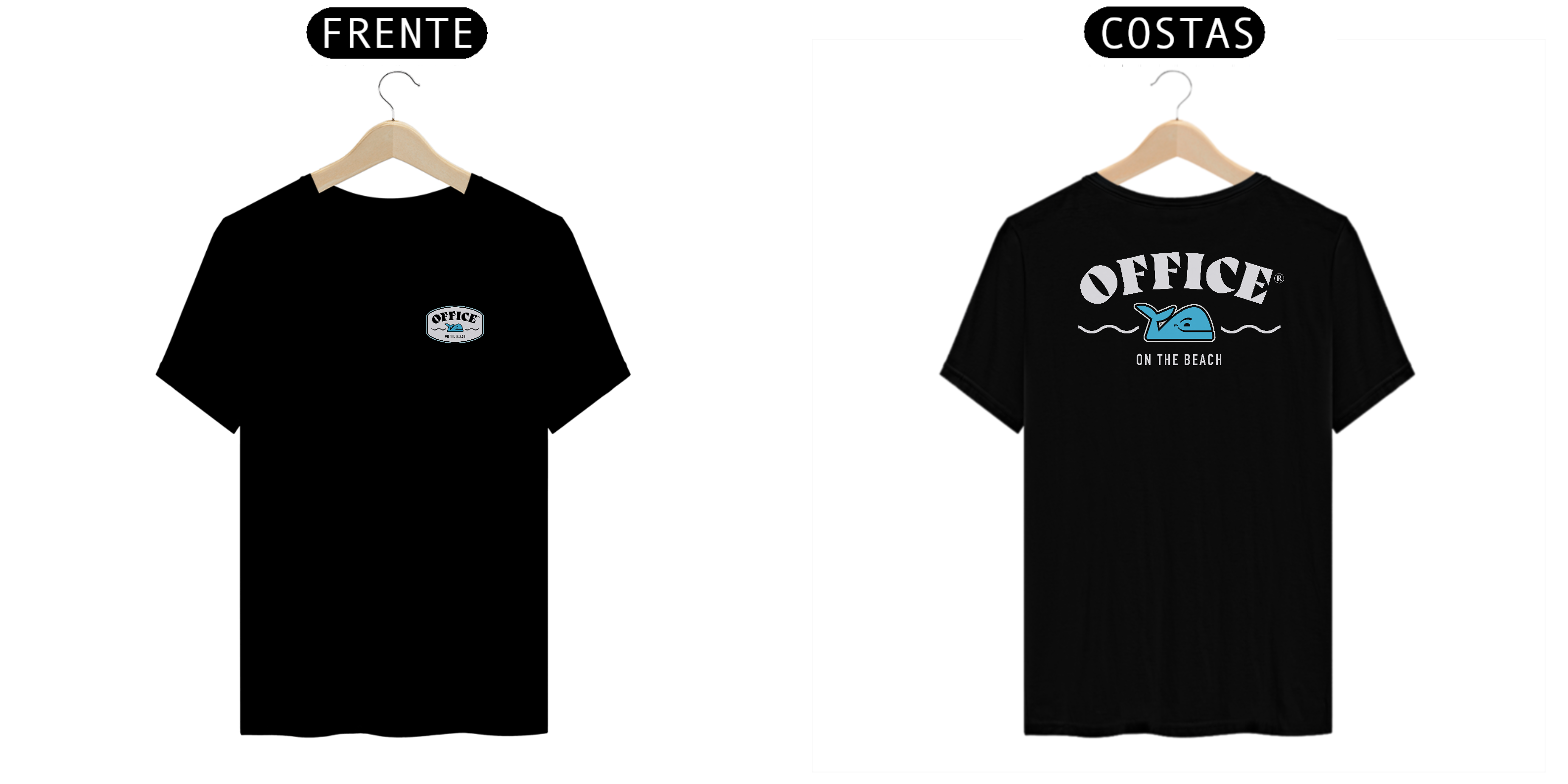 Nome do produto: T-Shirt Office on the Beach