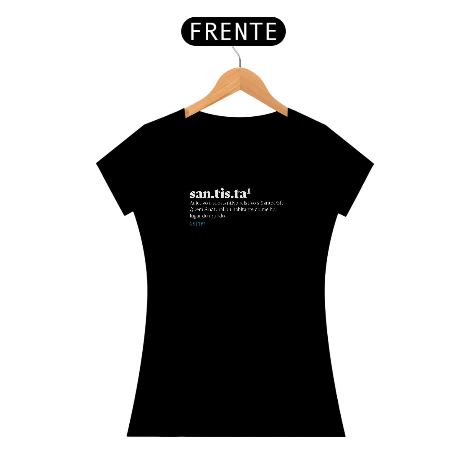 T-Shirt Fem. - Dicionário Santista