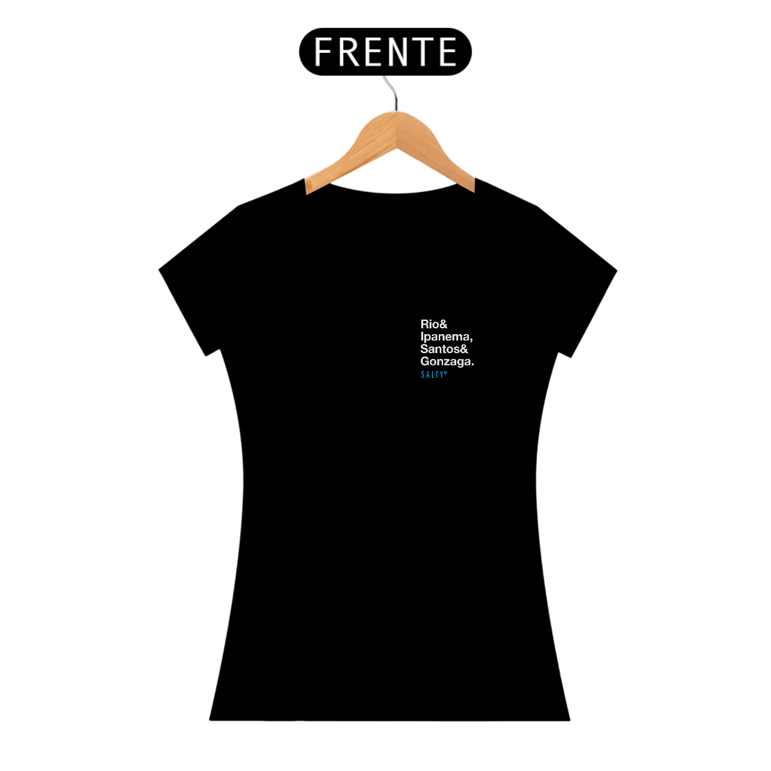 T-Shirt Fem. - Ipanema e Gonzaga