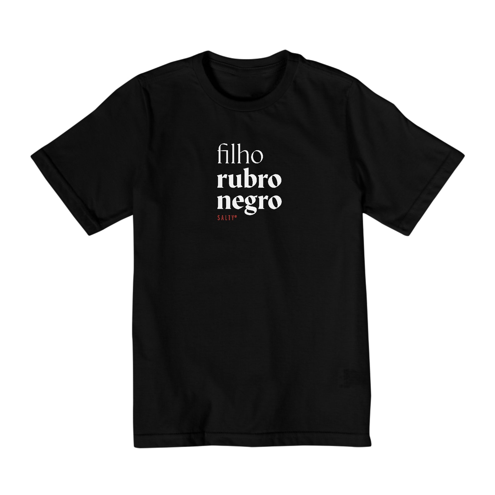 Camiseta Inf. Filho rubro negro