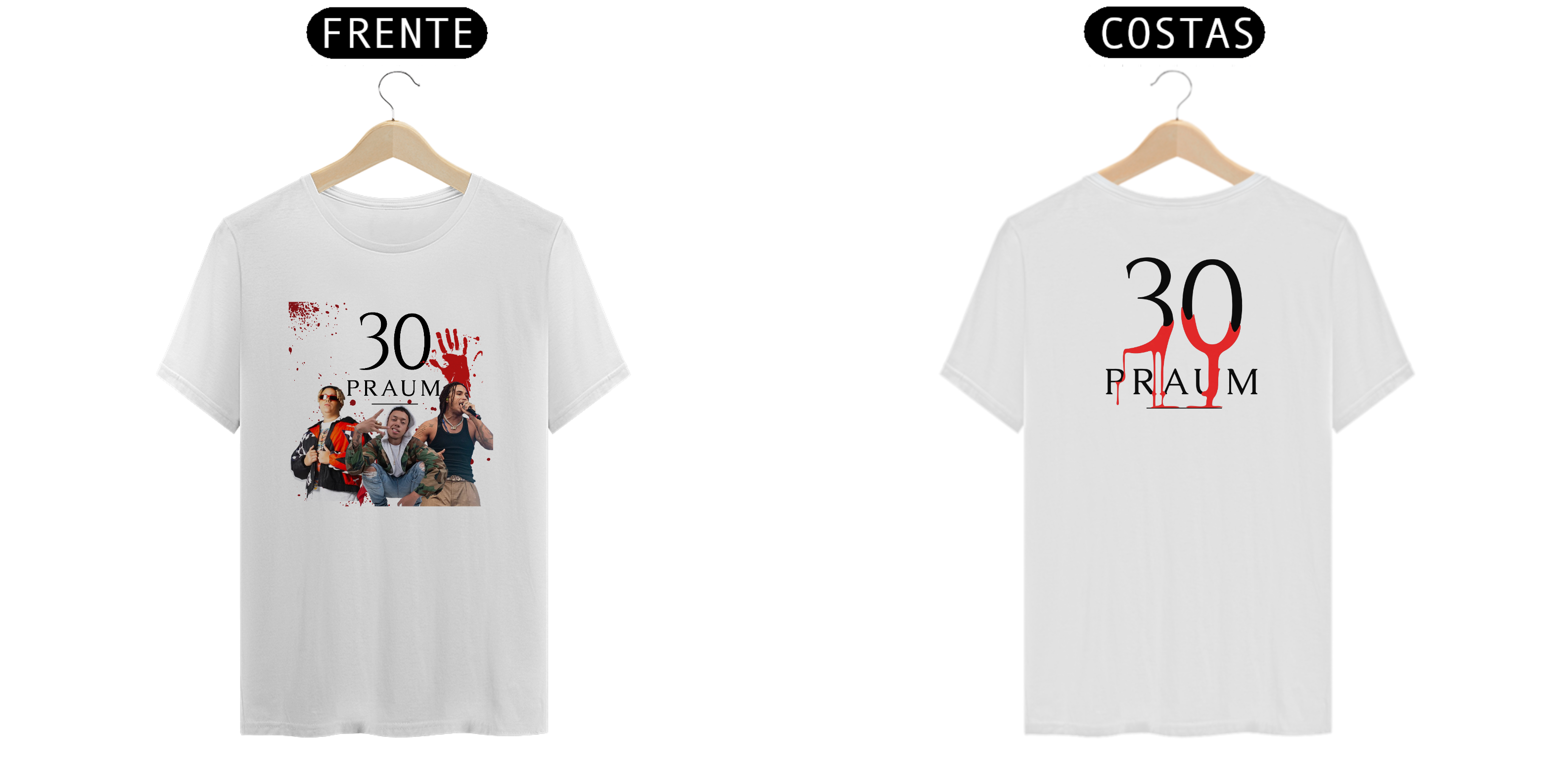Nome do produto: camiseta 30 praum