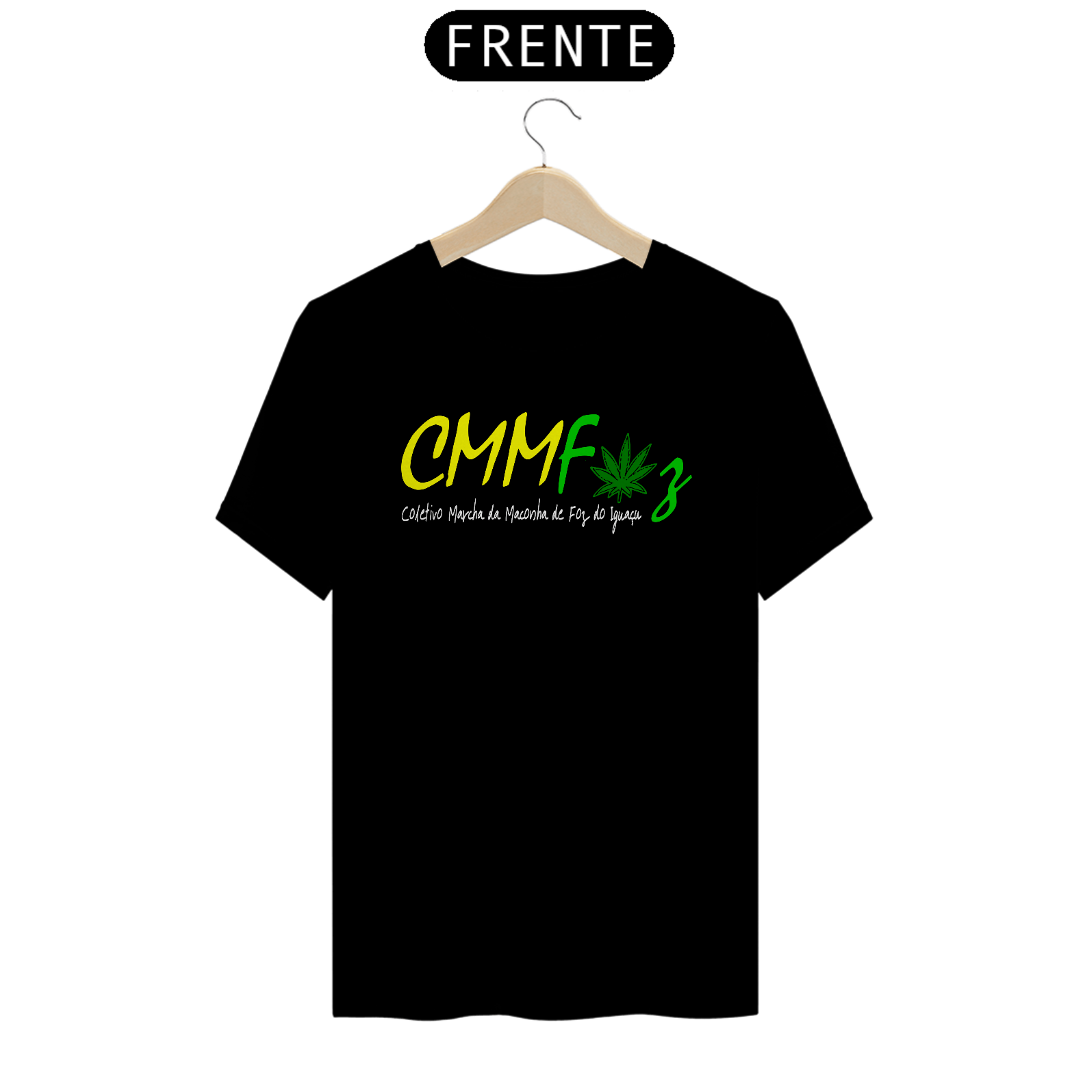 Camiseta CMMFoz - T-Shirt Prime (Preta)