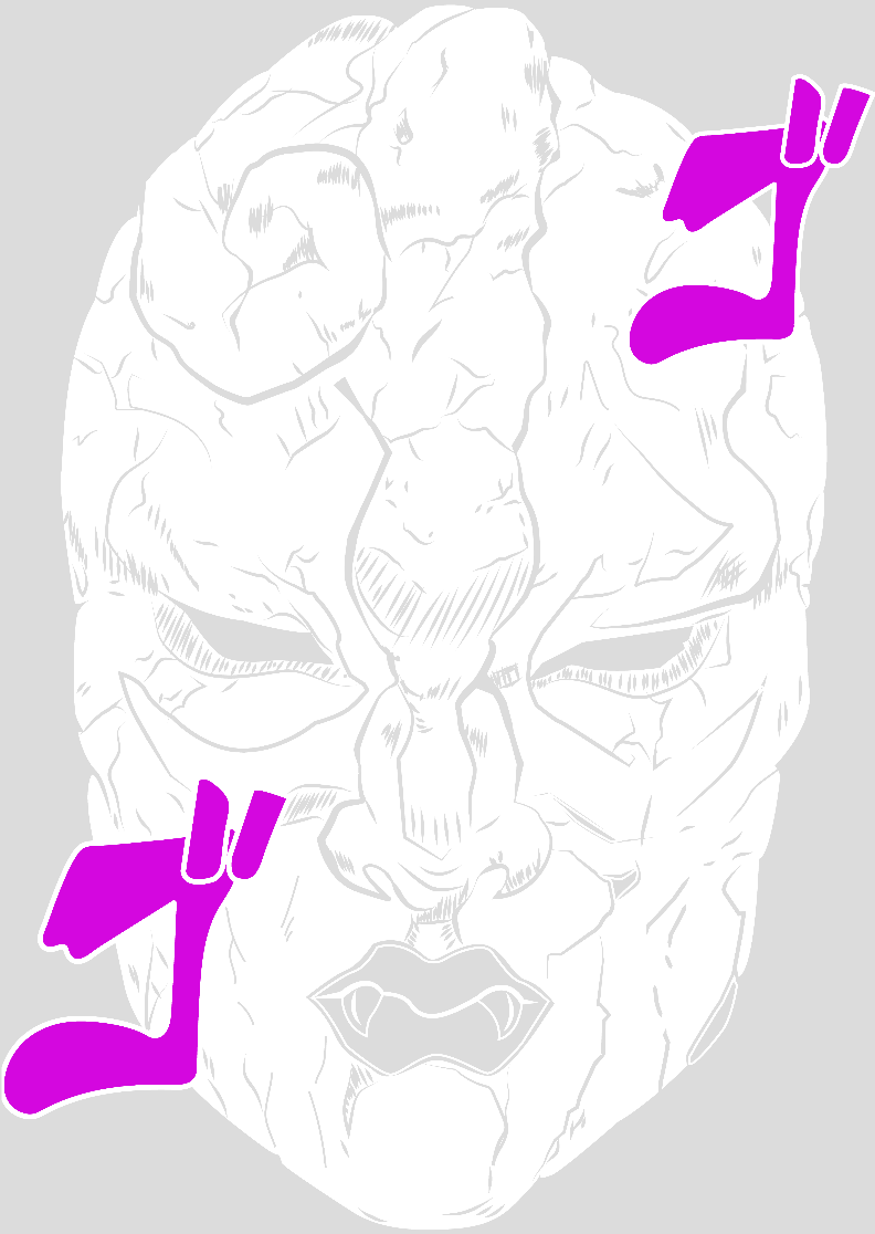 Poster JoJo's Bizarre Adventure Stone Mask
