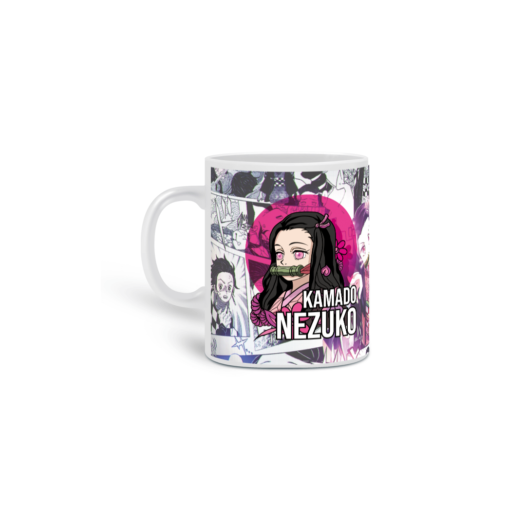 Caneca Kamado Nezuko - Kimetsu no Yaba