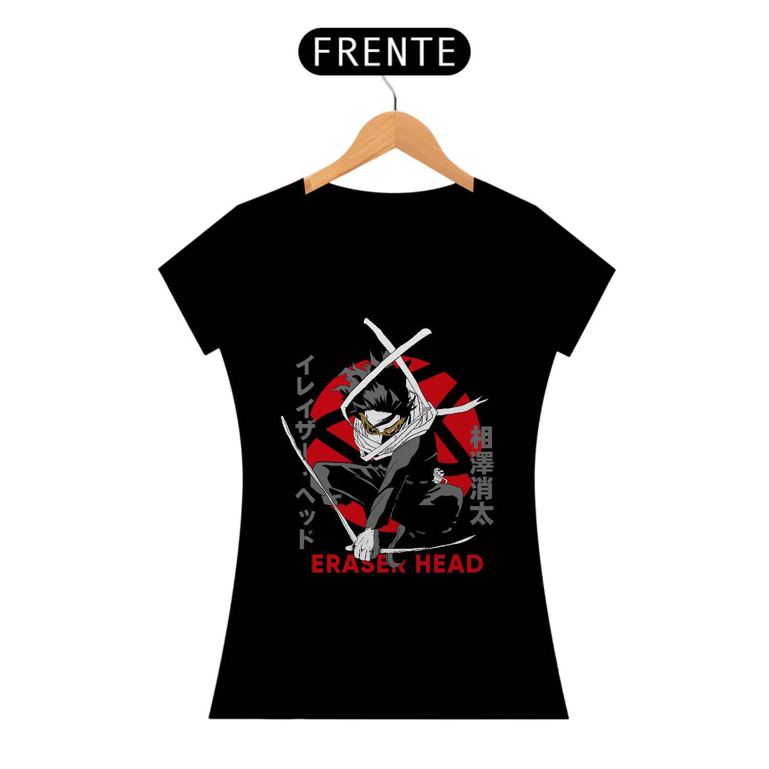 T-shirt Feminino My Hero Shota Aizawa
