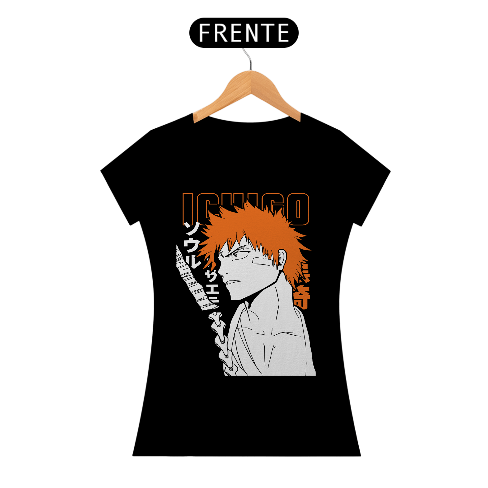 T-shirt Feminino Bleach Ichigo