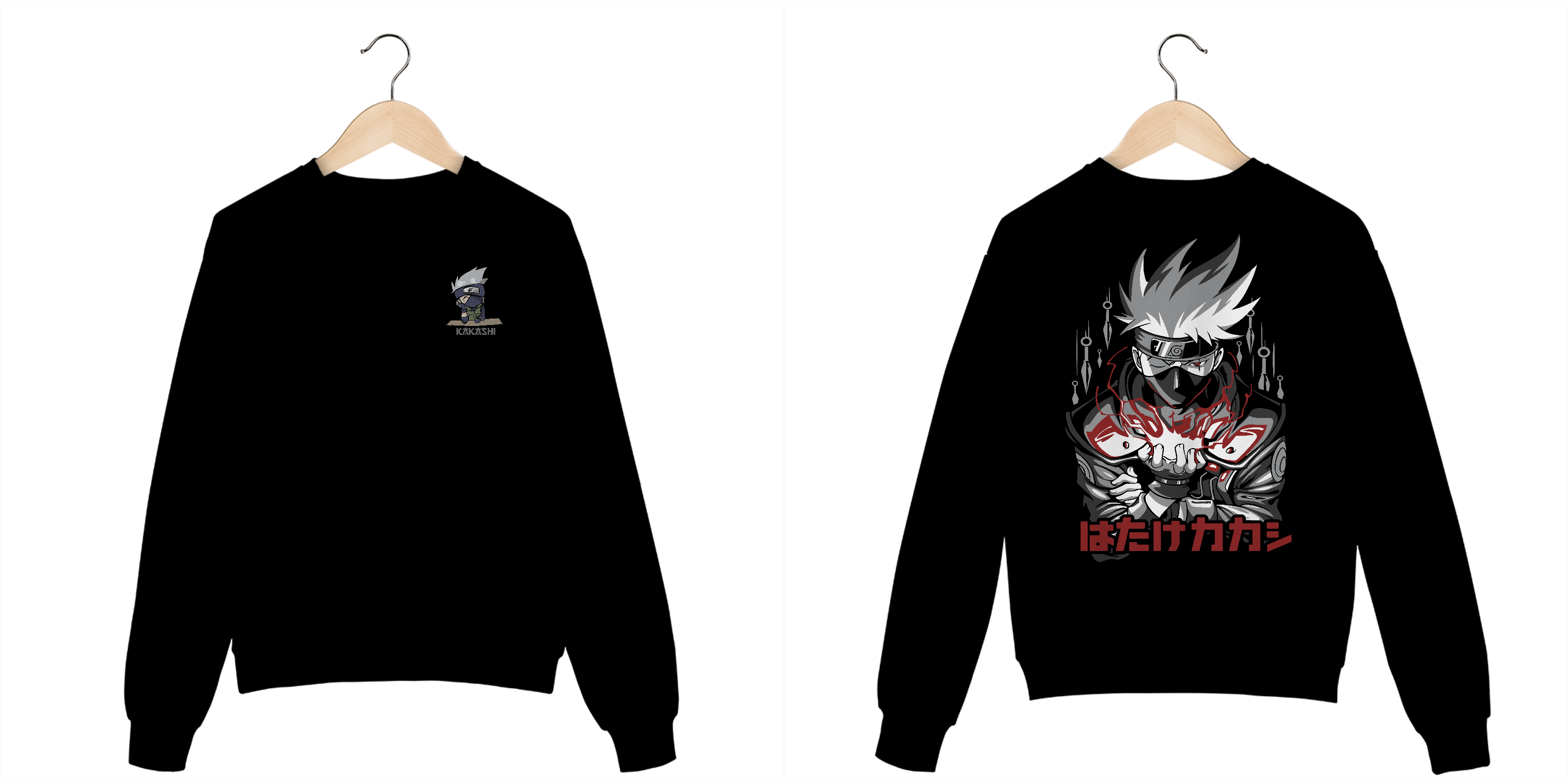 Moletom Fechado Hatake Kakashi
