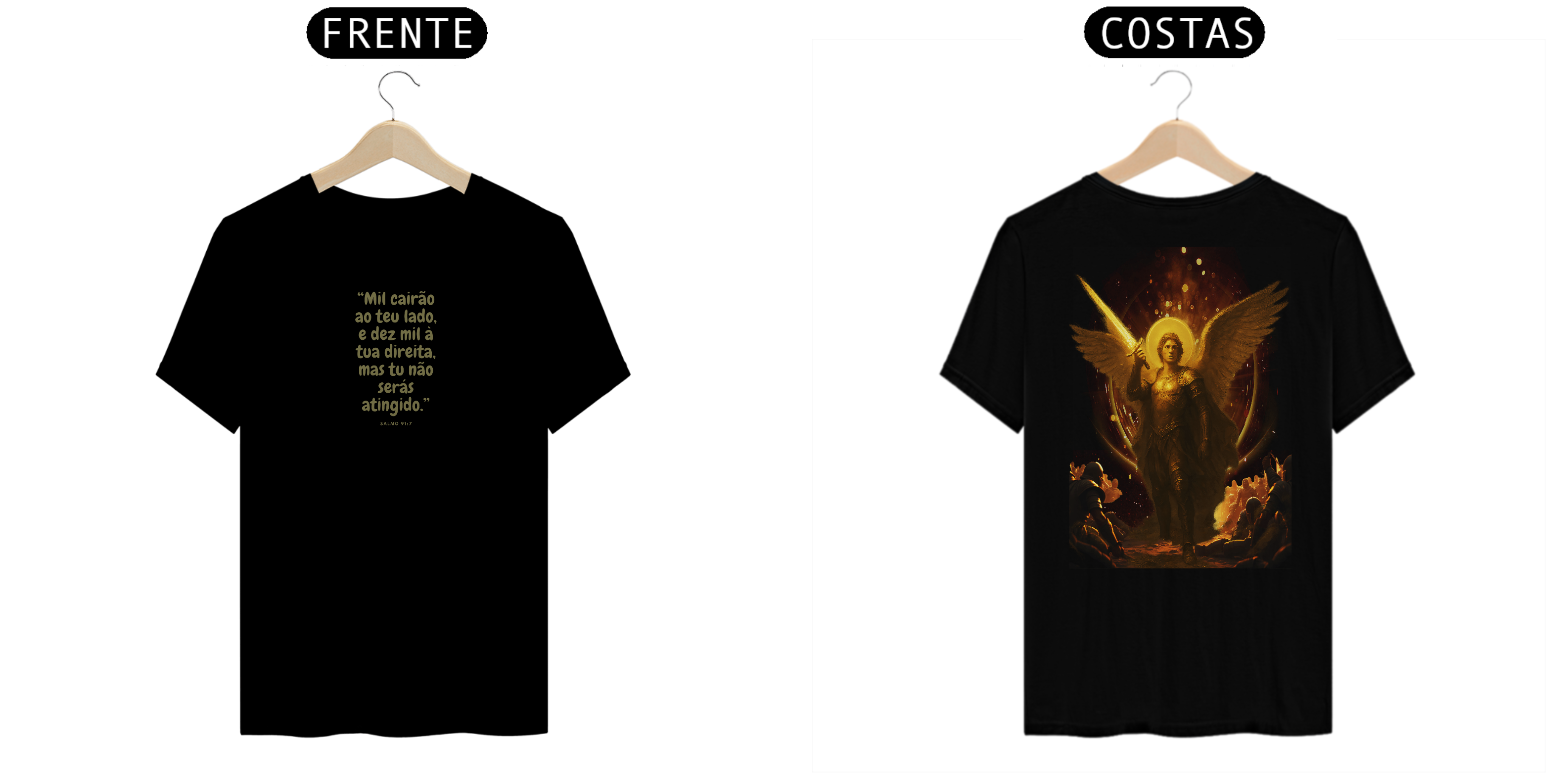 T-shirt Premium Salmo 91:7