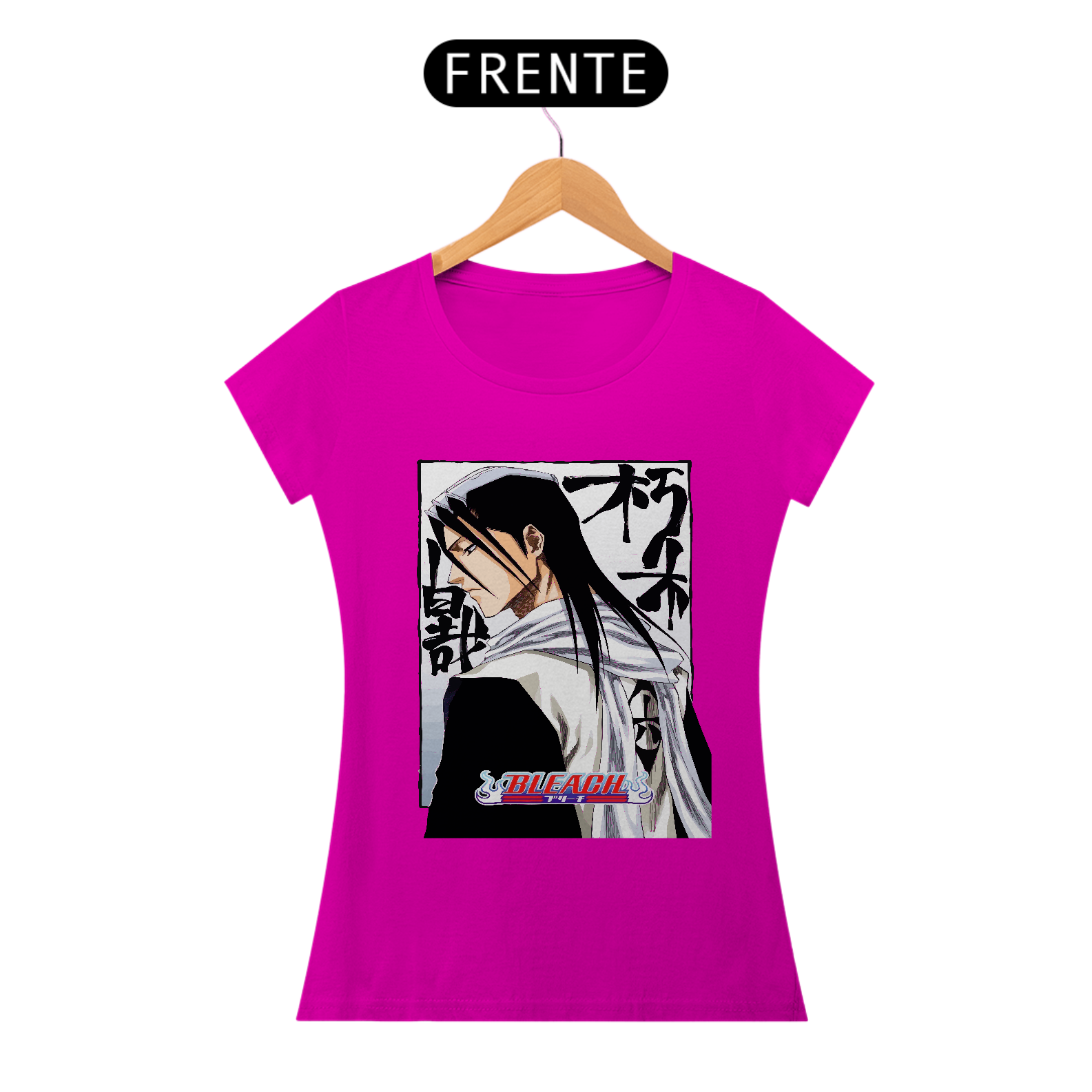 T-shirt Feminino Bleach Byakuya Kuchiki