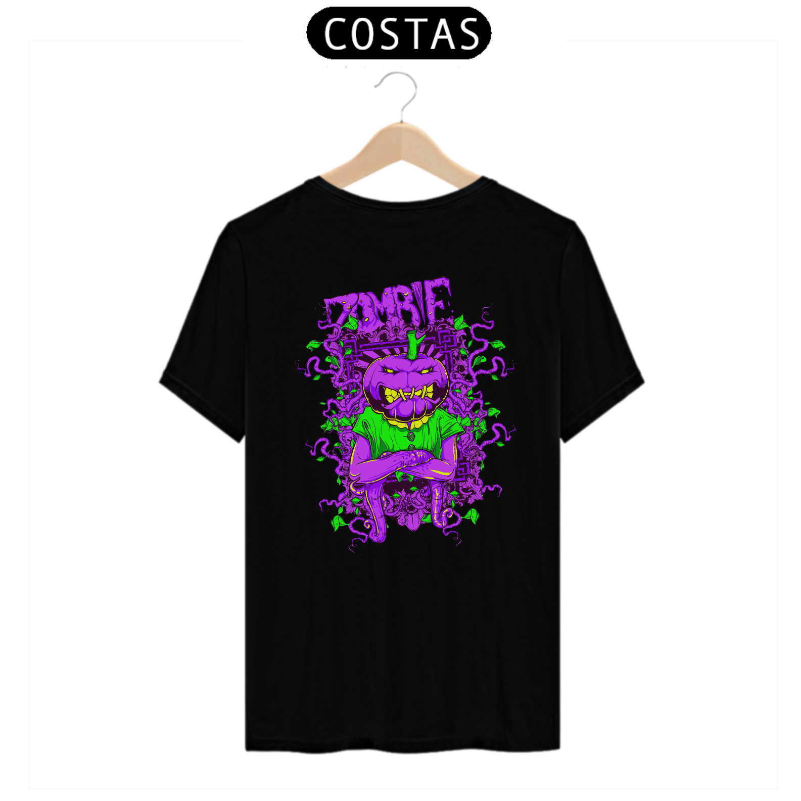 Nome do produto: Camiseta Zombie
