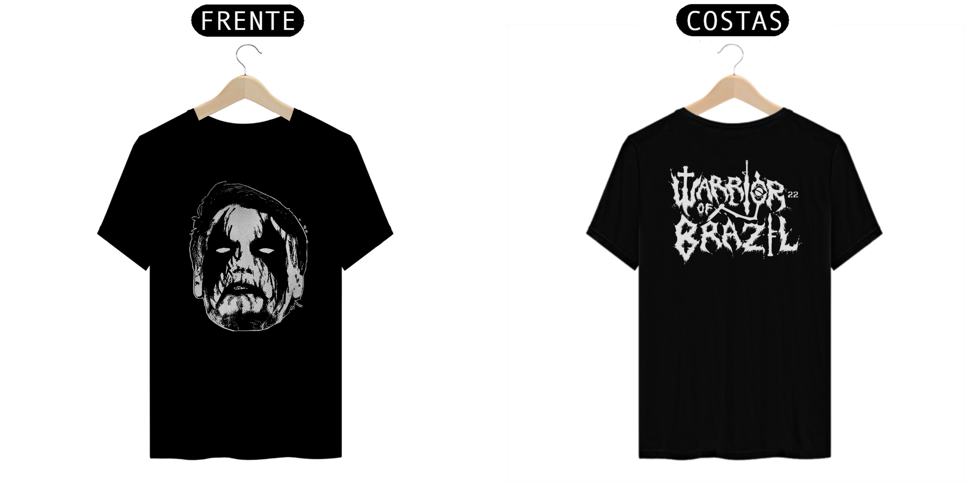 Warrior of Brazil - Bolsonaro Corpse Painting