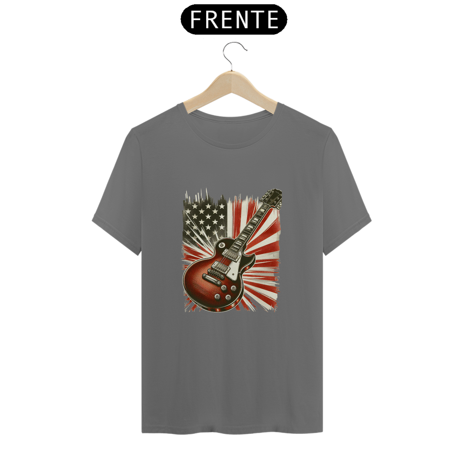 camiseta guitarra - Rock 