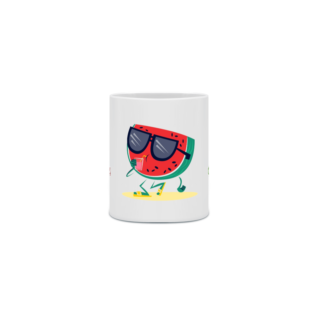 Caneca Melancia - Mansão Colorida