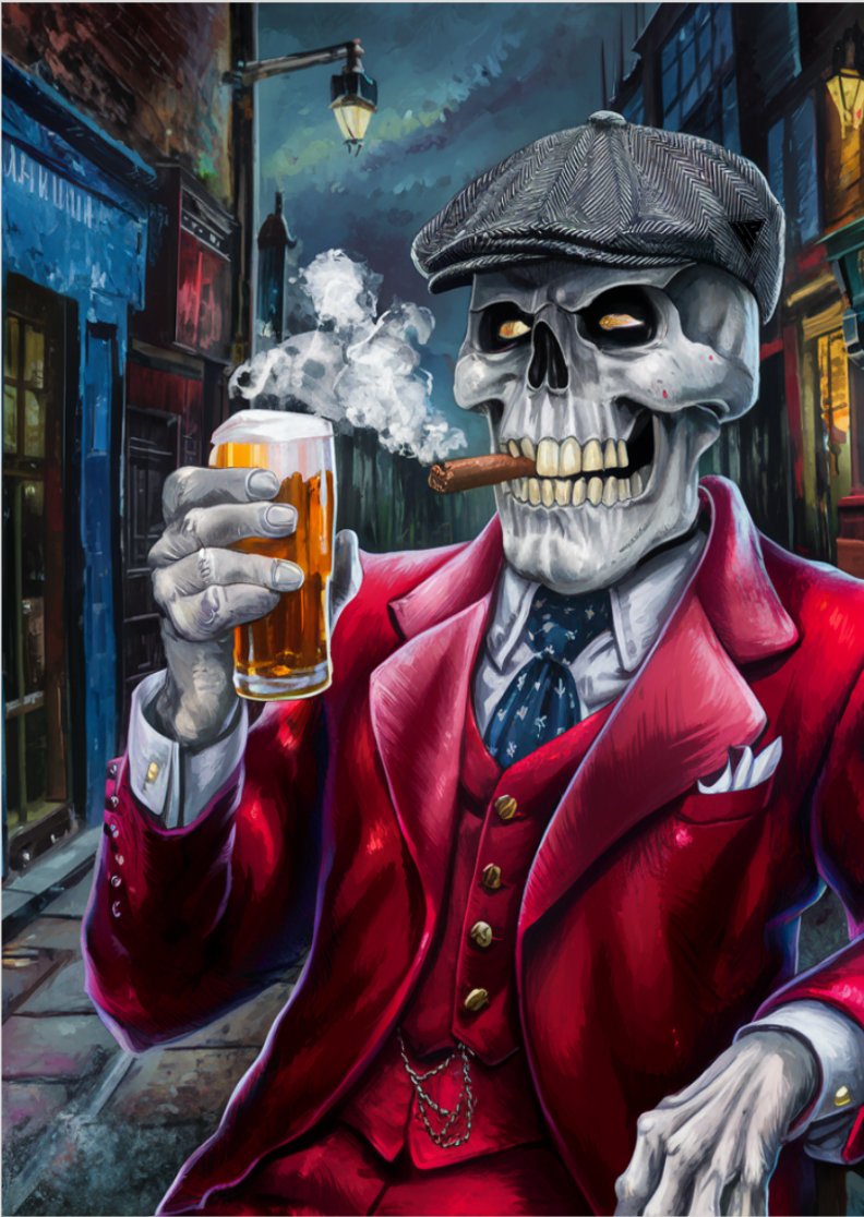 HP Poster Skullblinder