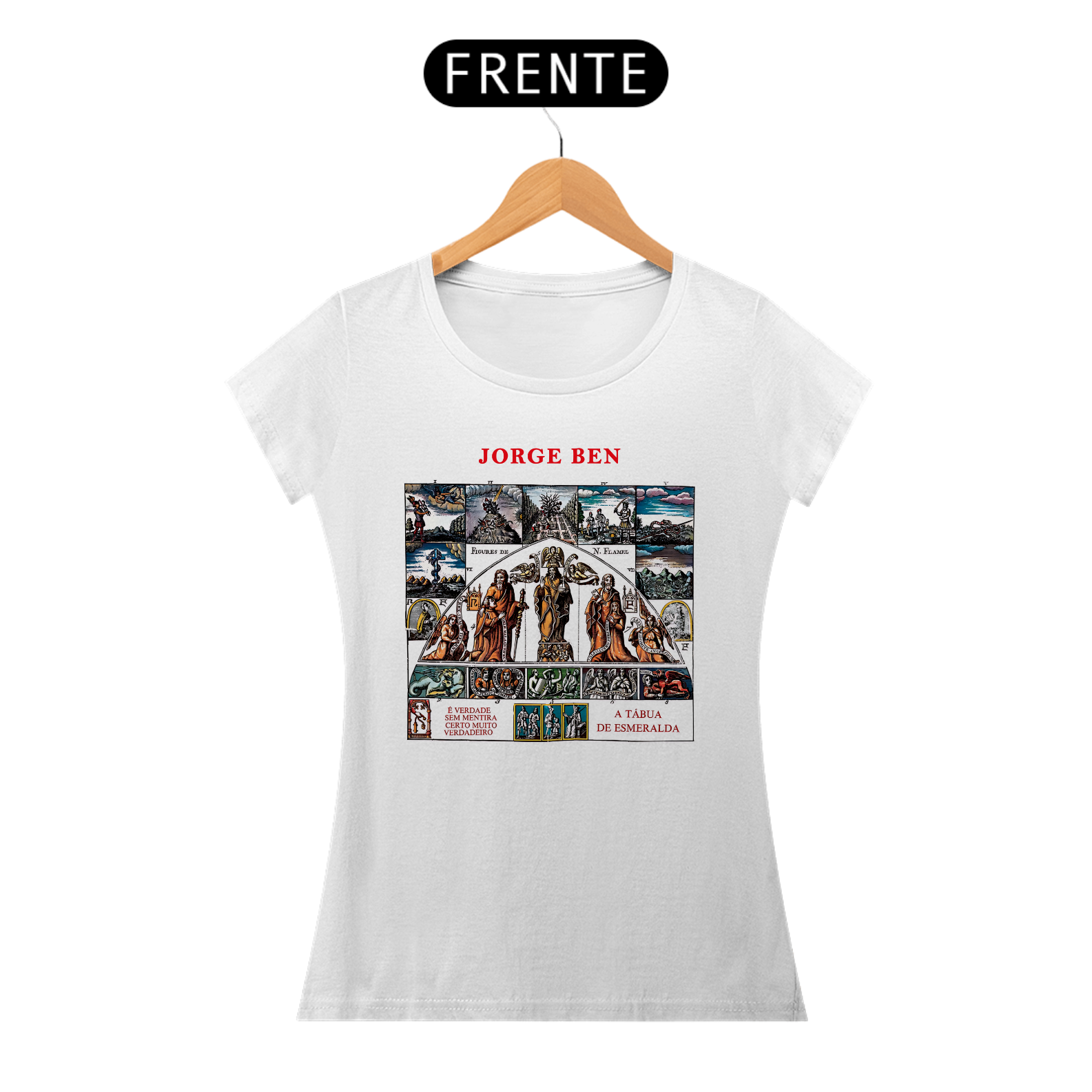 Jorge Ben Tábua De Esmeralda Baby Look