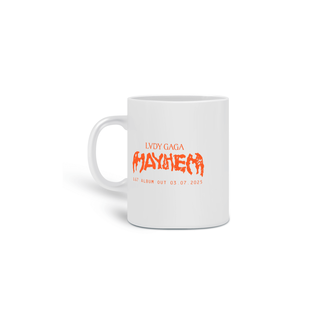 Nome do produto: Caneca Lady Gaga - Mayhem