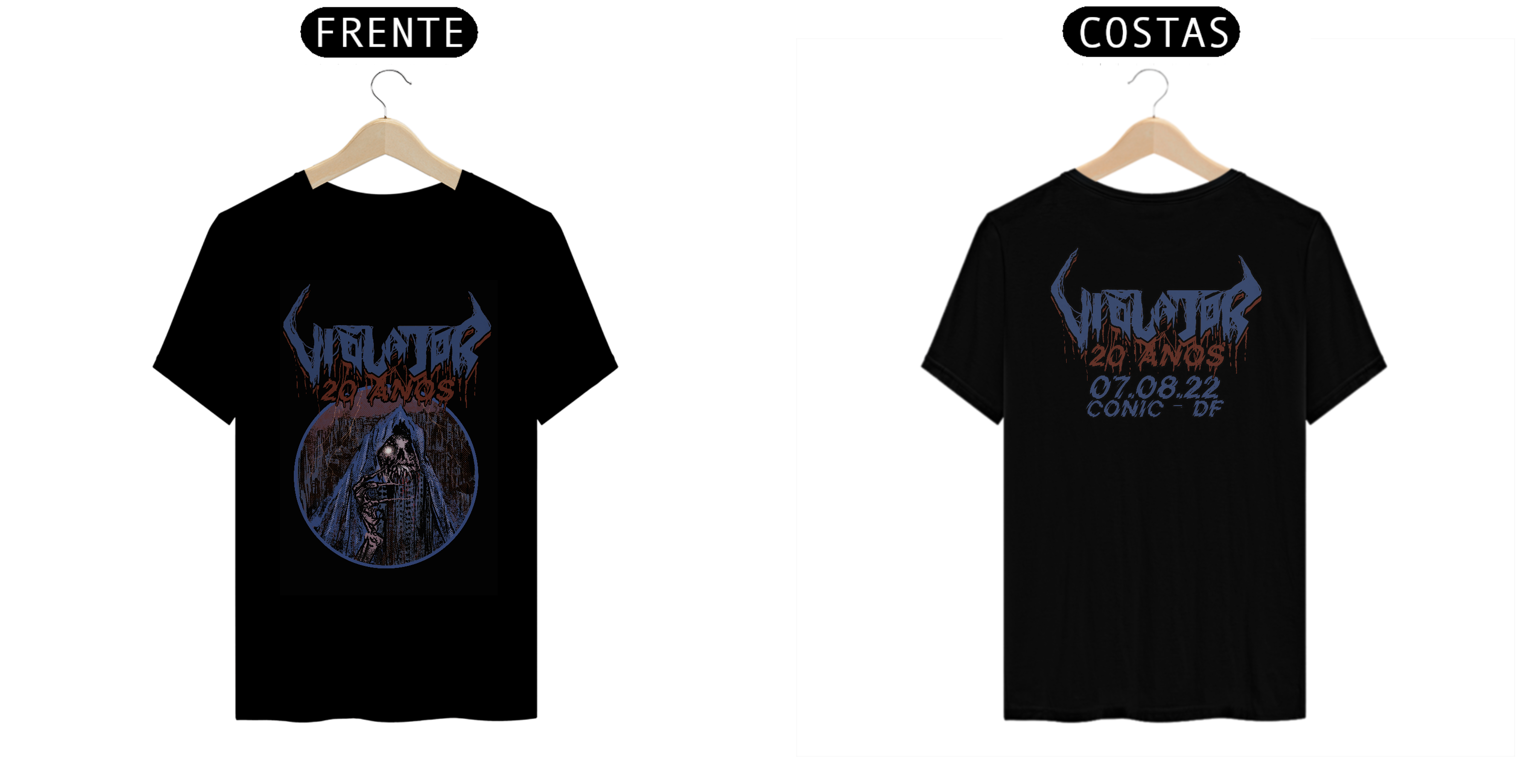 CAMISA: VIOLATOR 20 ANOS