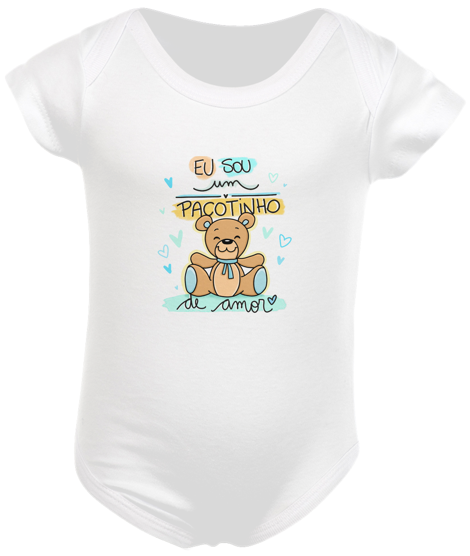 Eu sou um Pacotinho de amor - Body Infantil