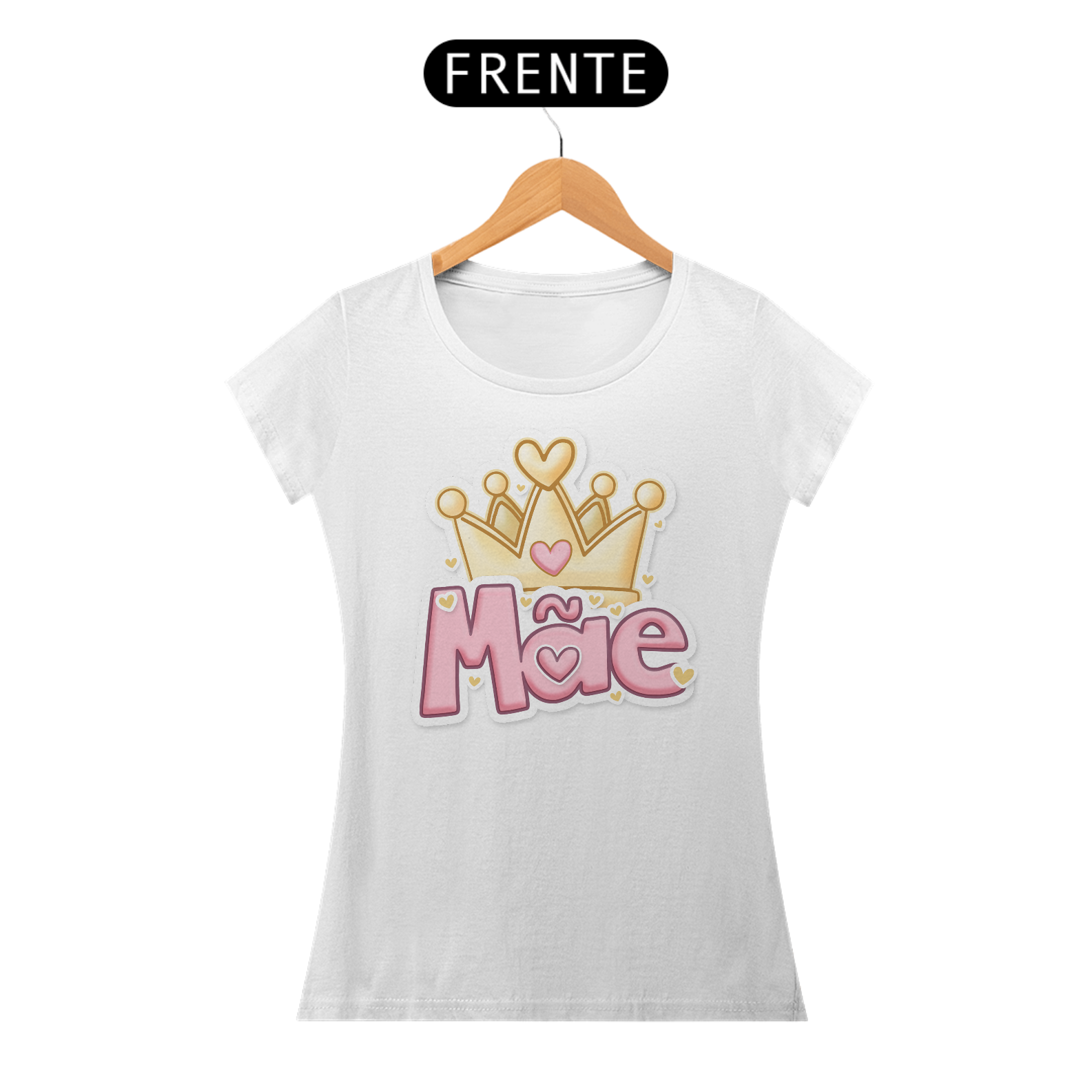 Mãe de Menina - Camiseta Feminina