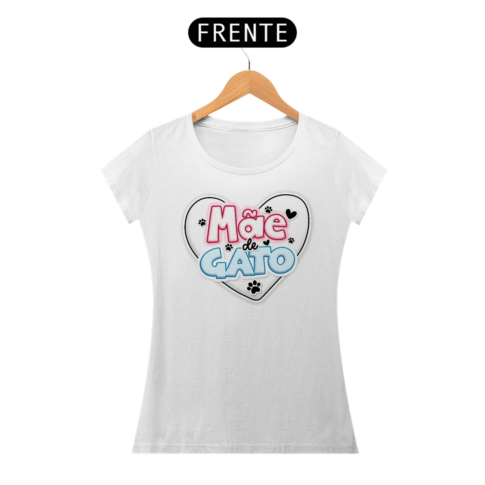 Mãe de Gato - Camiseta Feminina