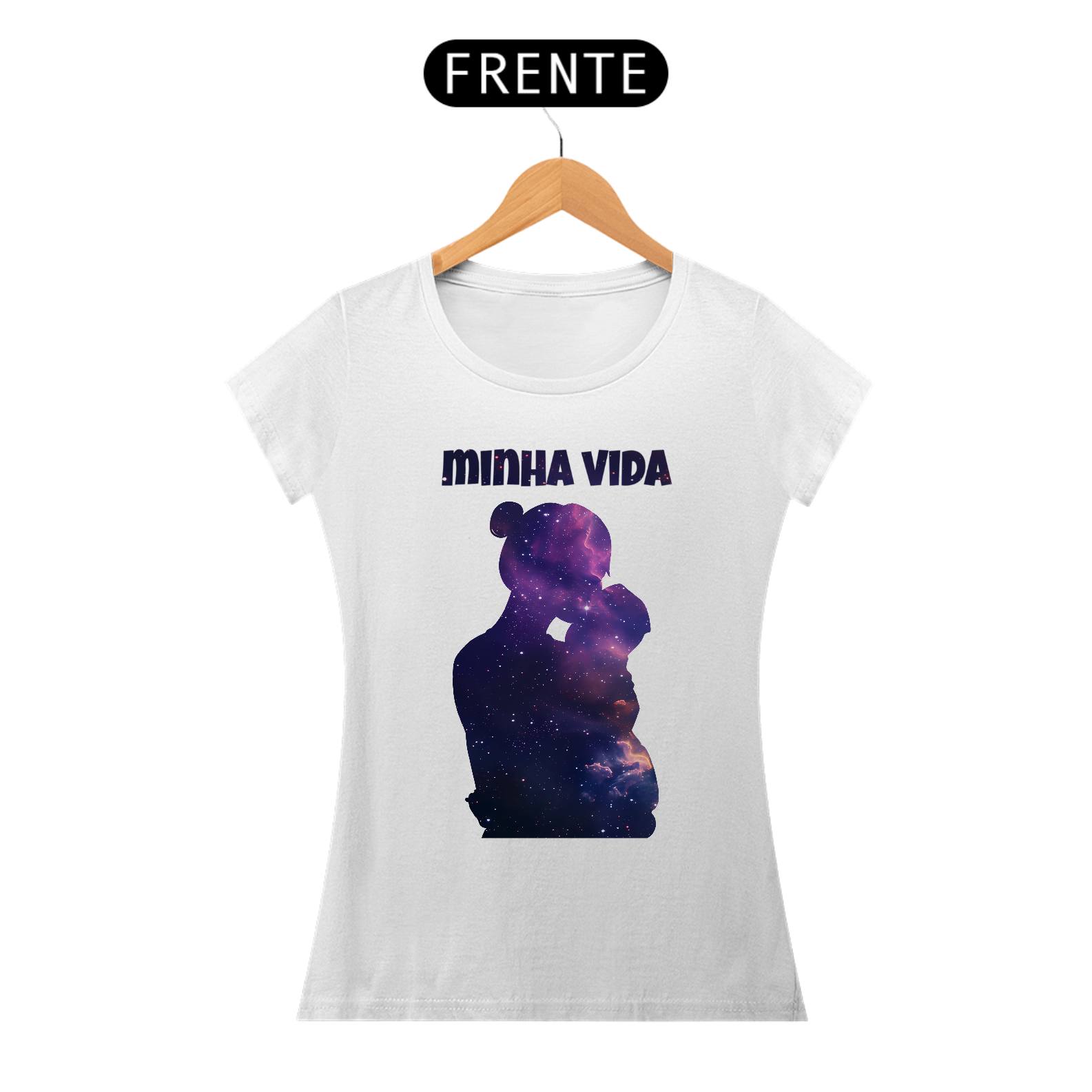 Minha Vida - Mãe - Camiseta Feminina