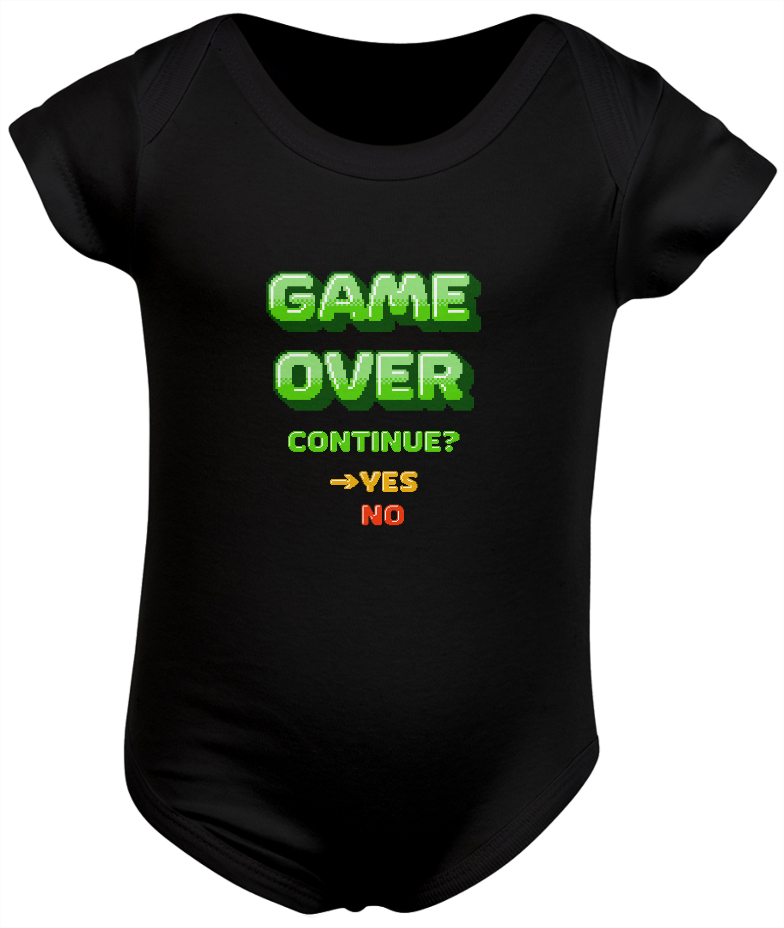 Nome do produto: Body Infantil GAME OVER Arcade