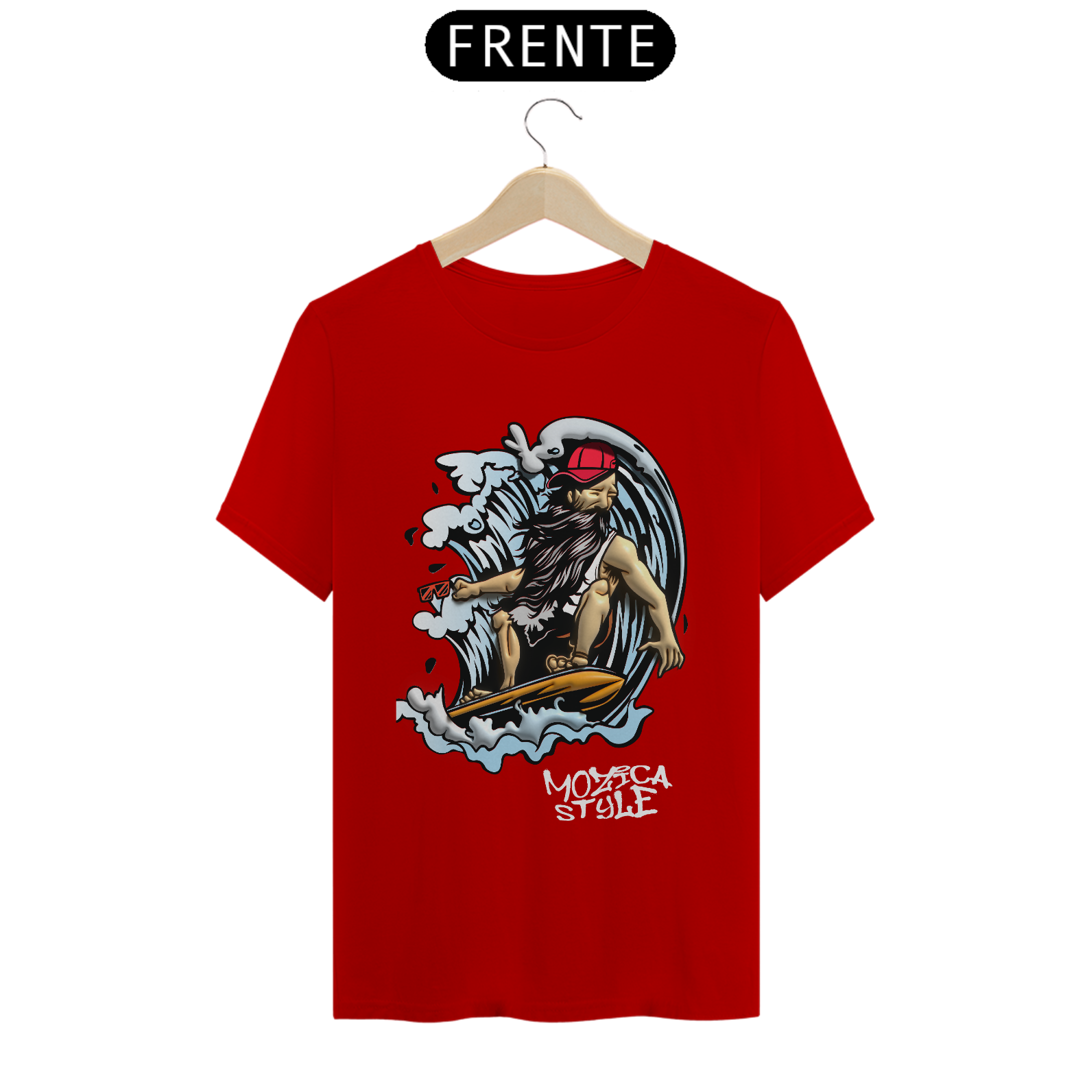 T-Shirt Quality Waves MZ Style