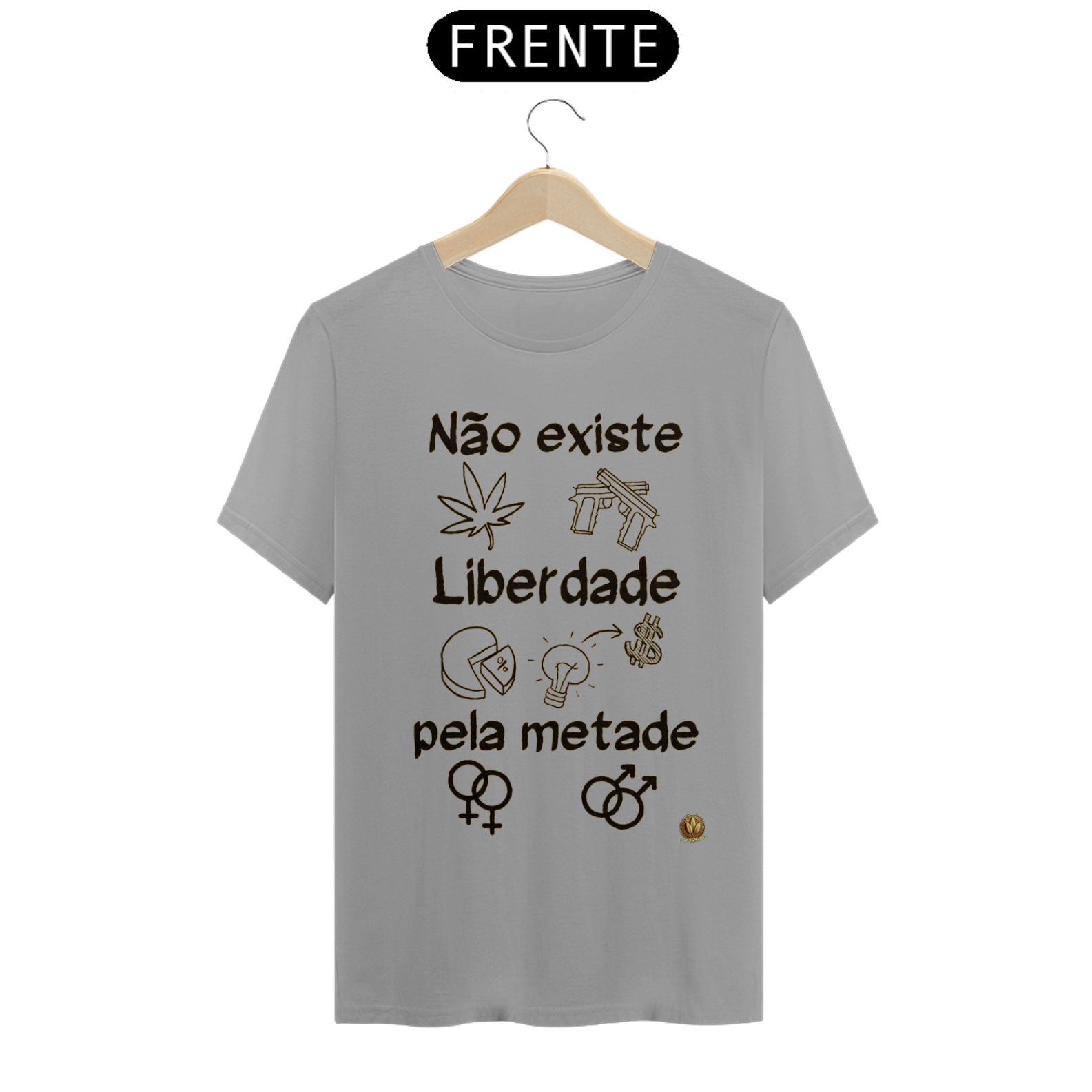 T-SHIRT SEM LIBERDADE