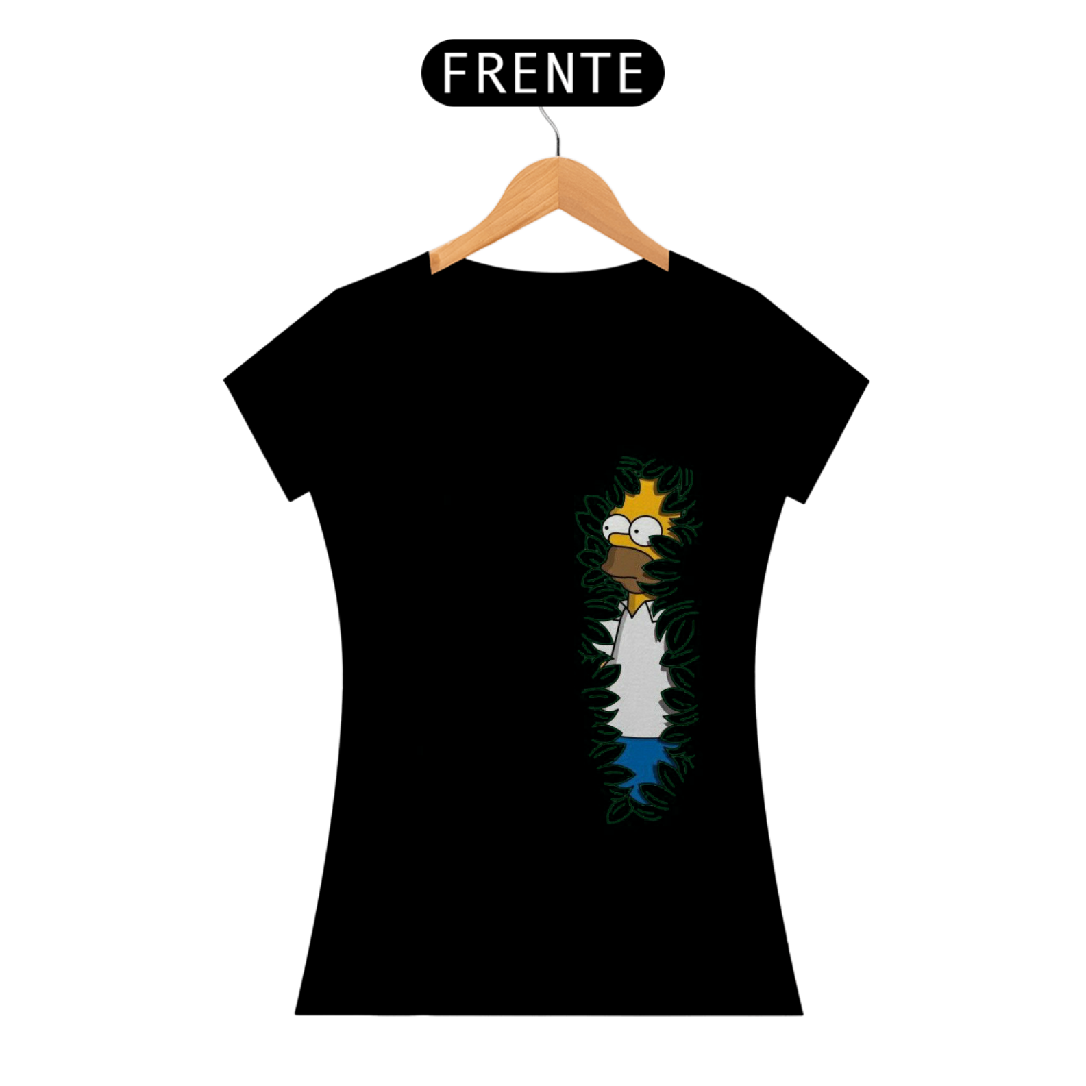 Camiseta do Homer feminina