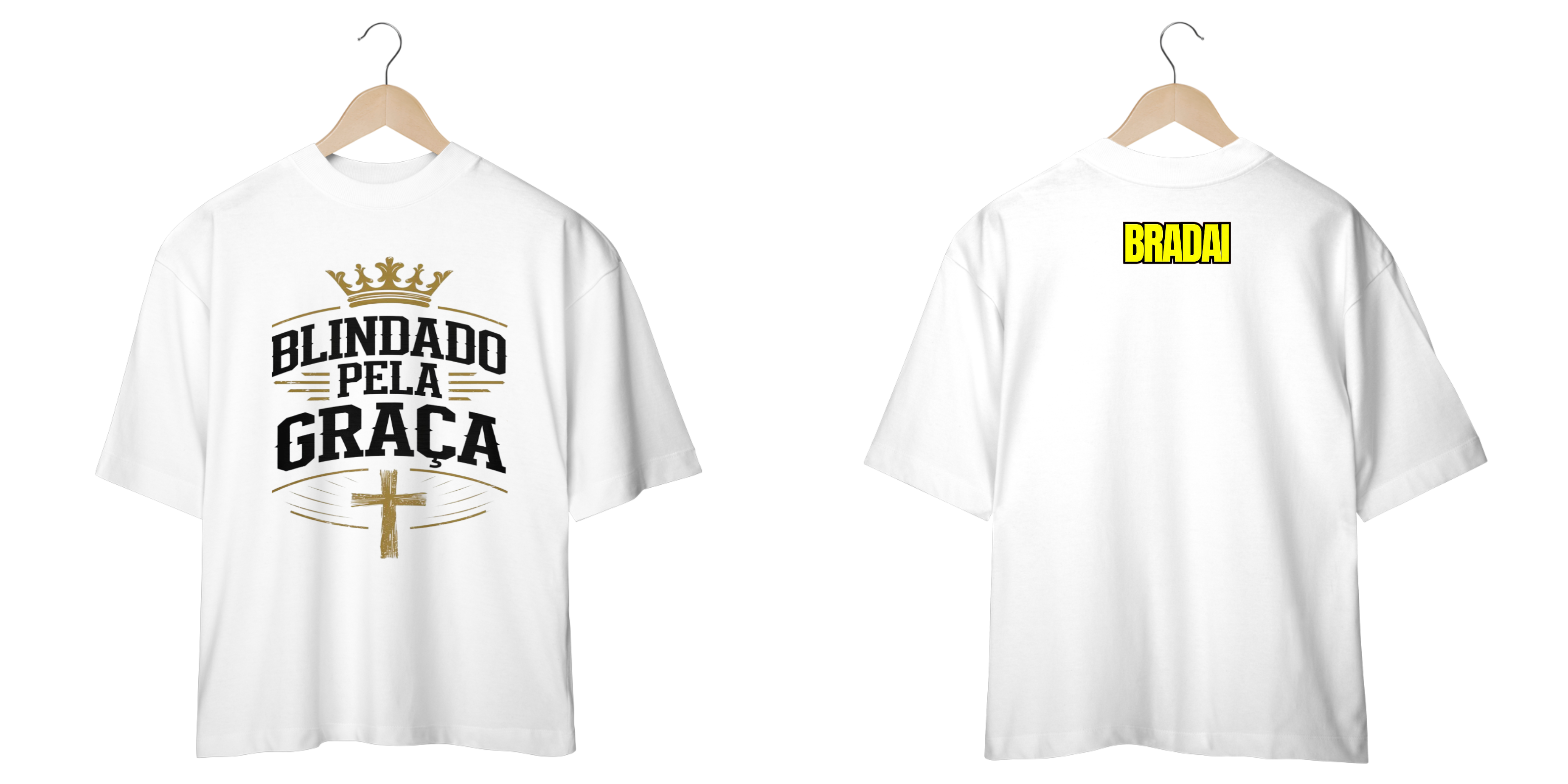 Blindado Pela Graça Oversized