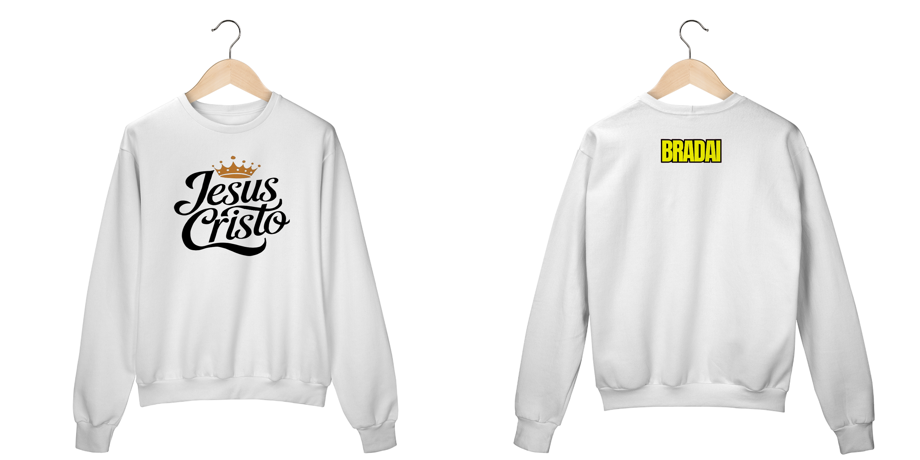 Nome do produto: Moletom Jesus Cristo