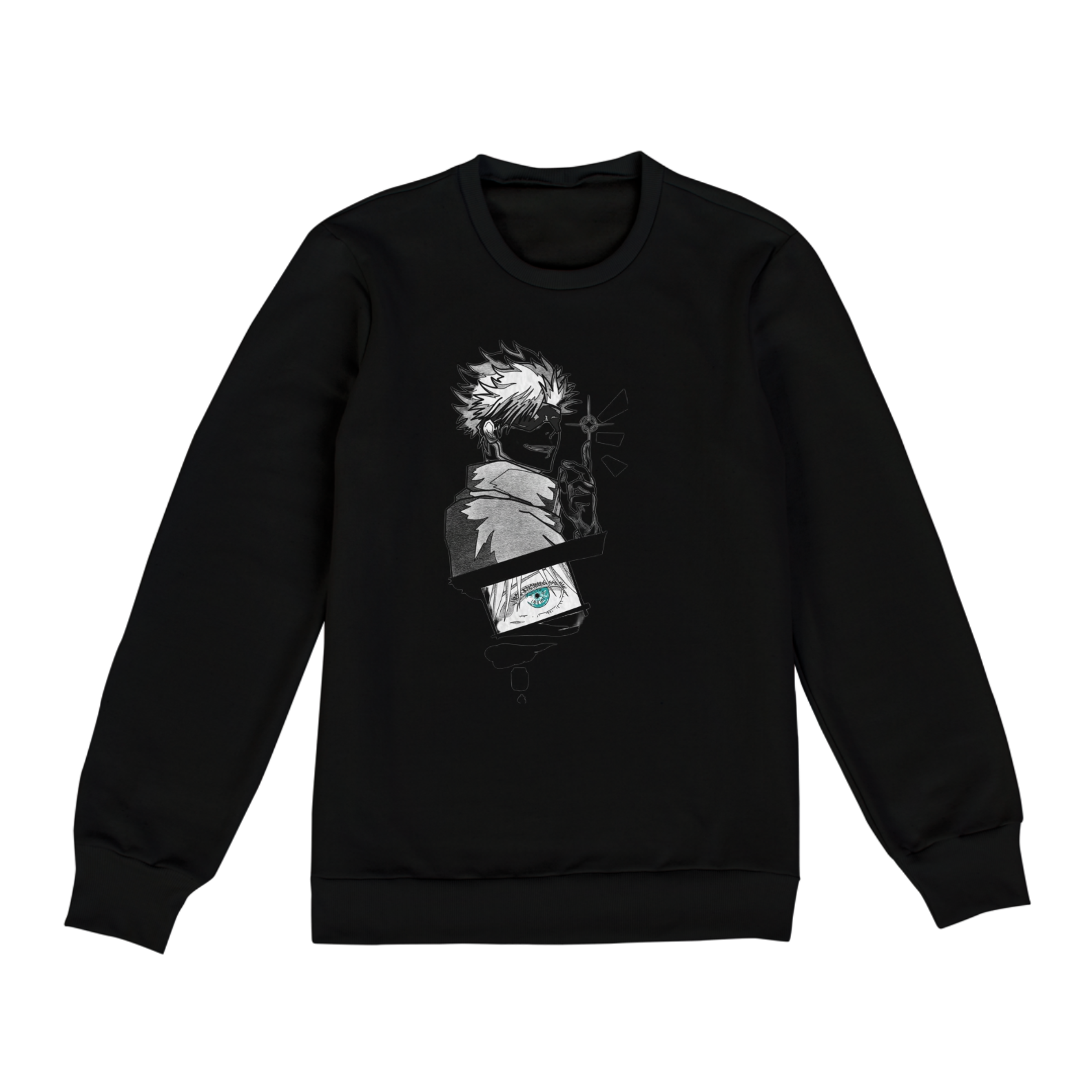 Moletom com estampa do satoro gojo 