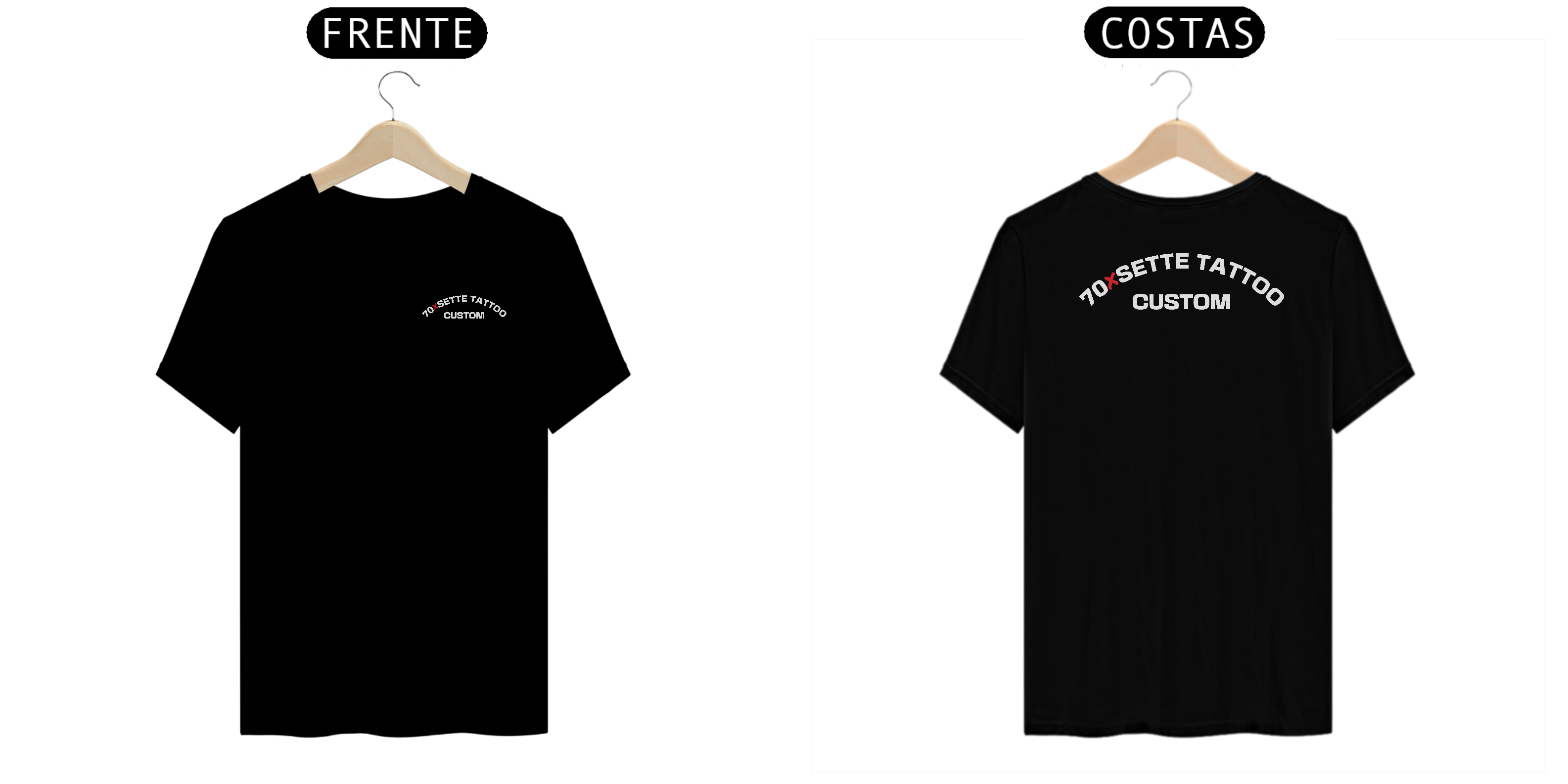 Camiseta Classic 70xsette tattoo