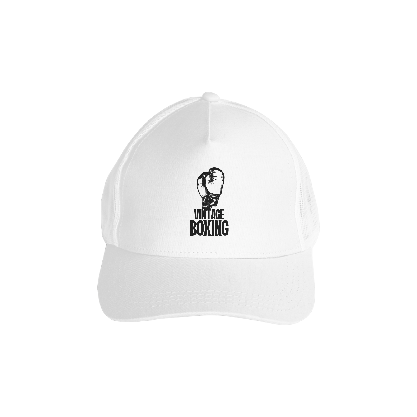 Boné com tela Vintage Boxing