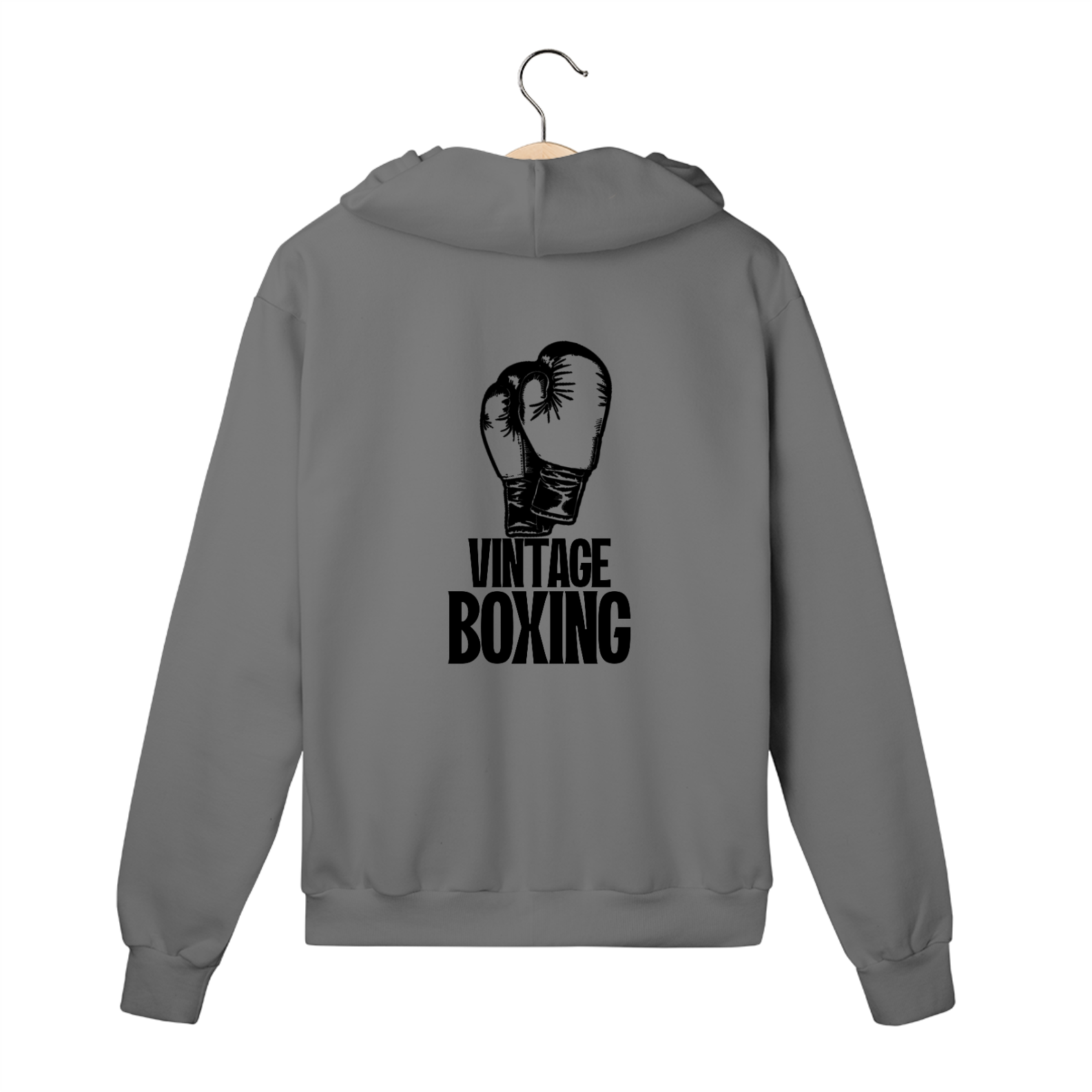 Moletom com Ziper - Vintage Boxing