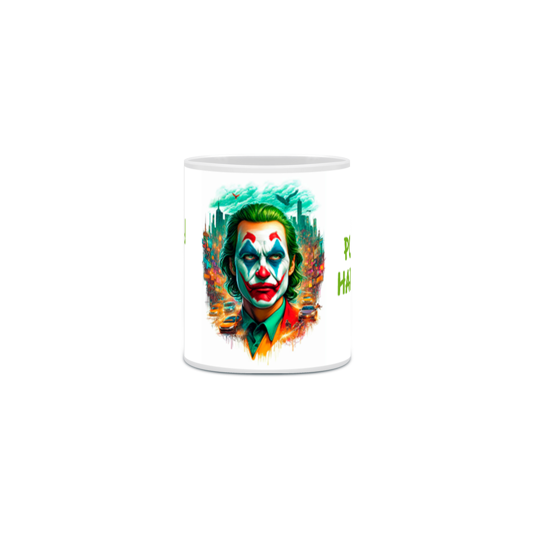 Caneca Joker Put on a happy face