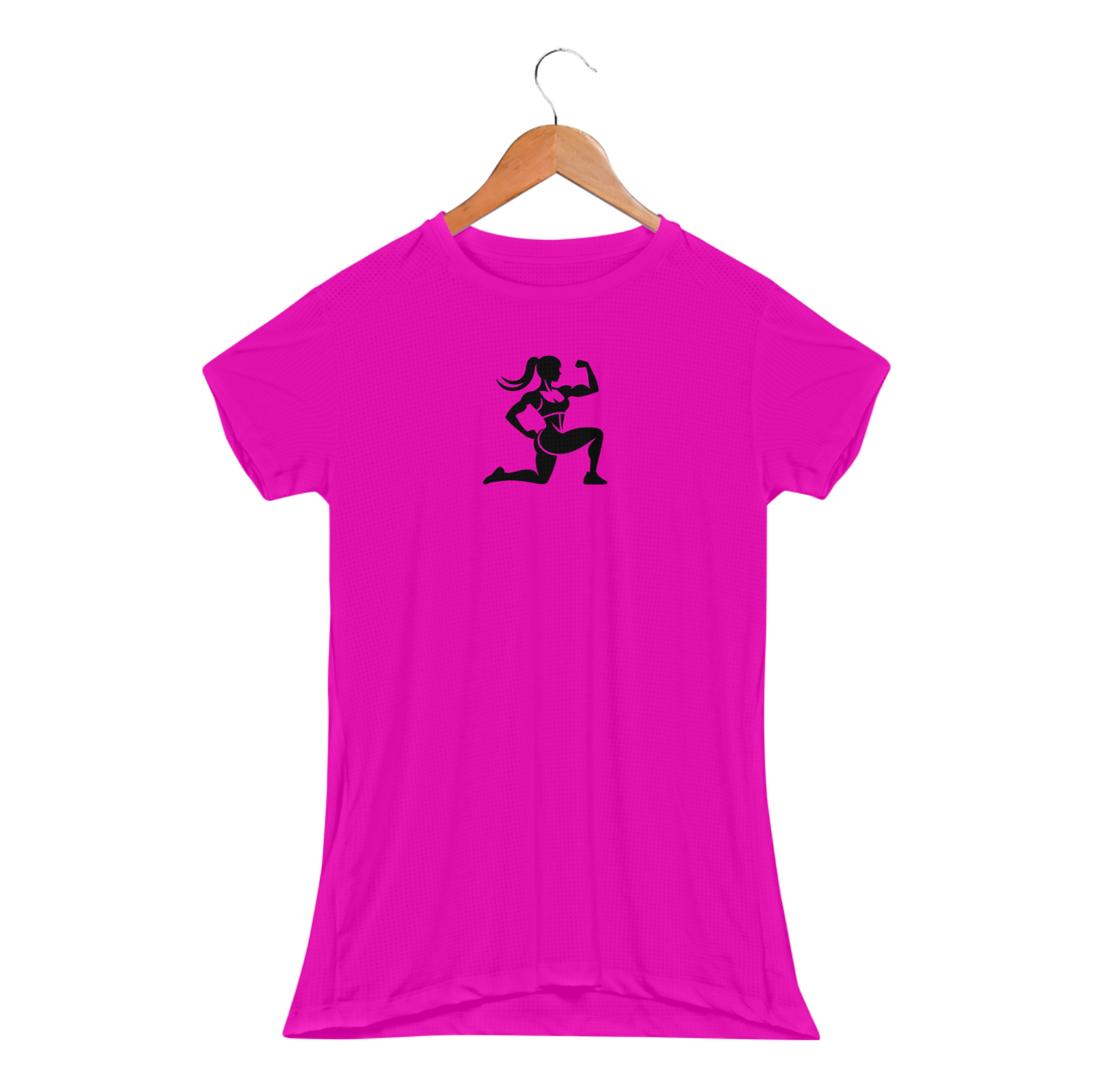 Camiseta Feminina BabyLong Dryfit - Strong Woman