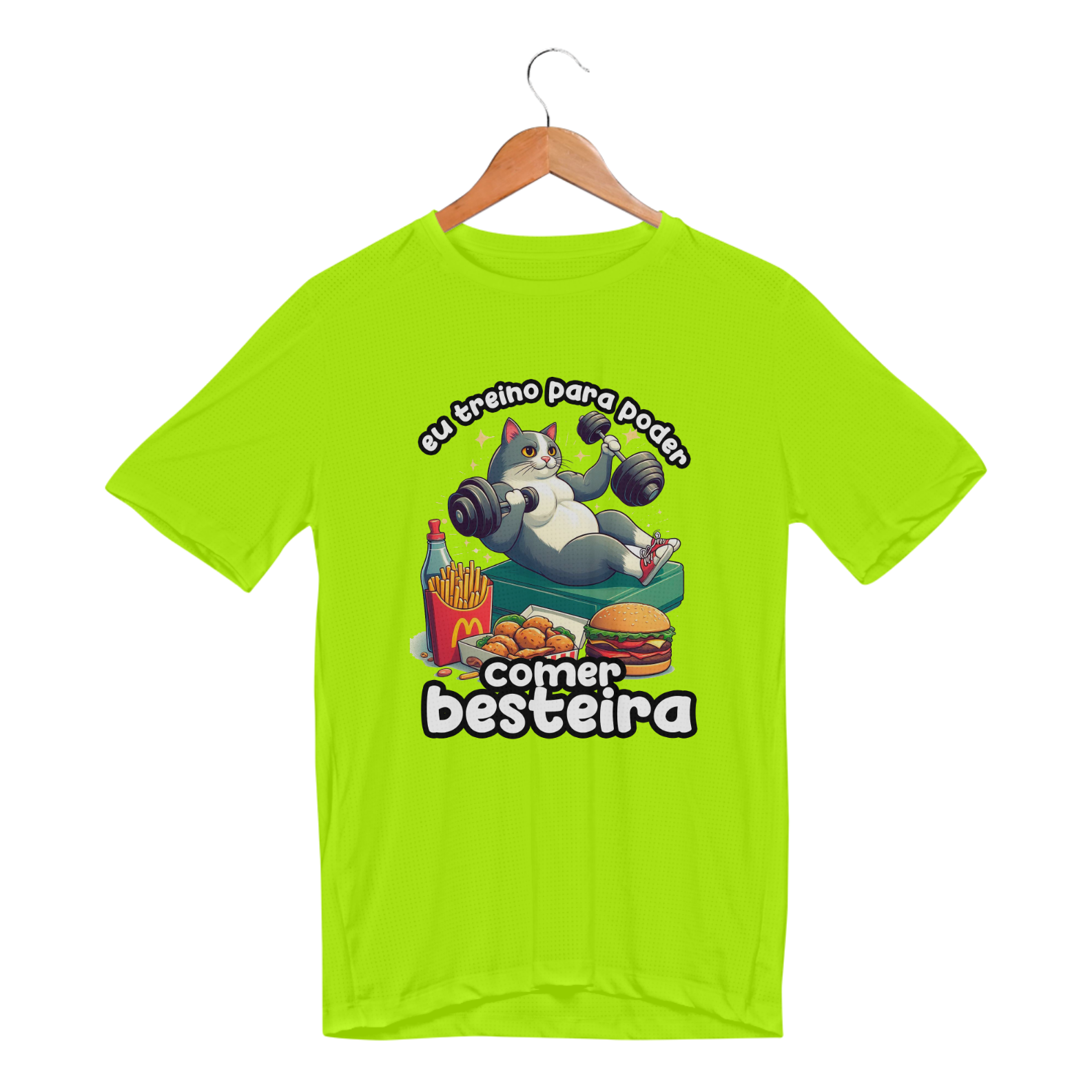 Camiseta DryFit - Treino para poder comer