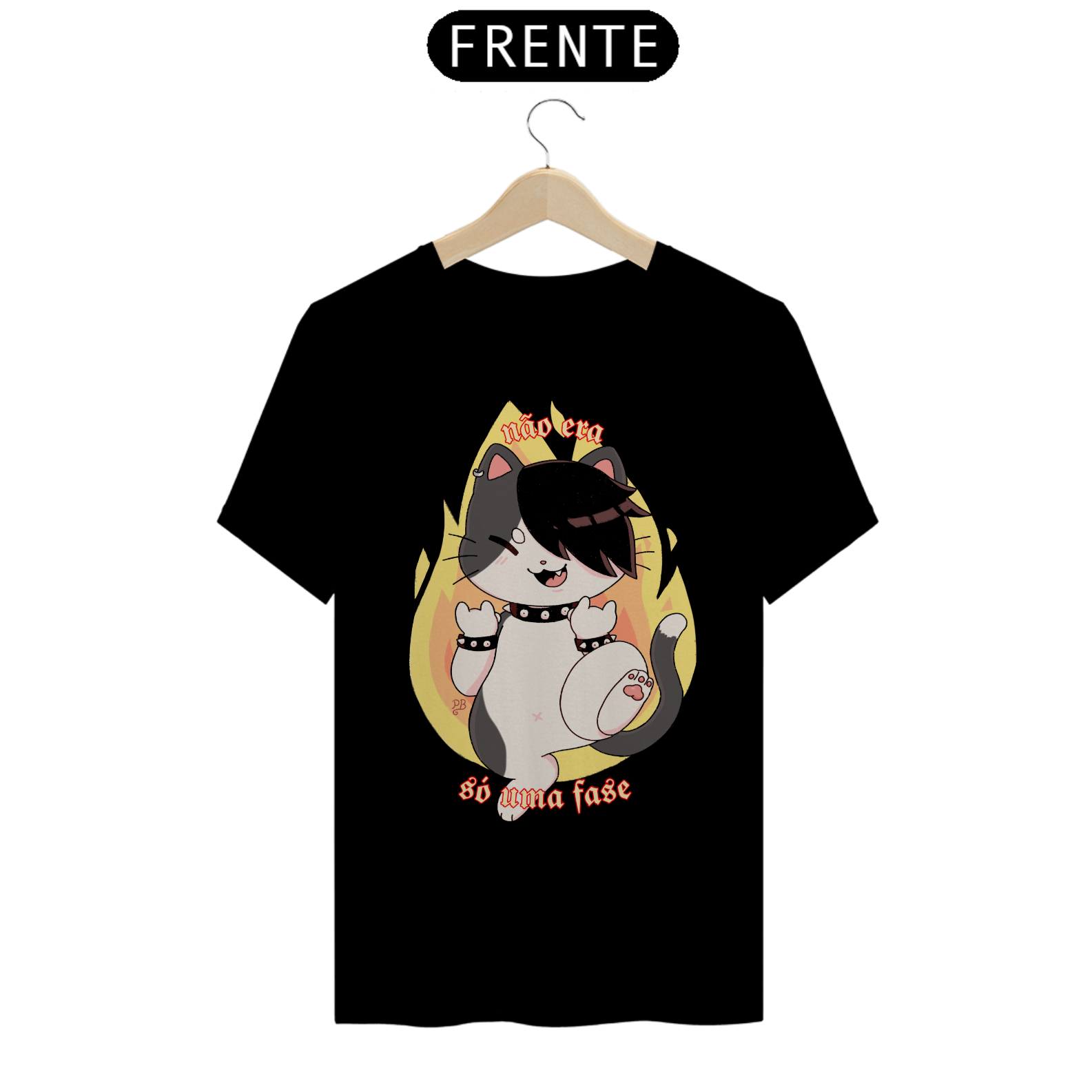 Tshirt gatinho - não era só uma fase