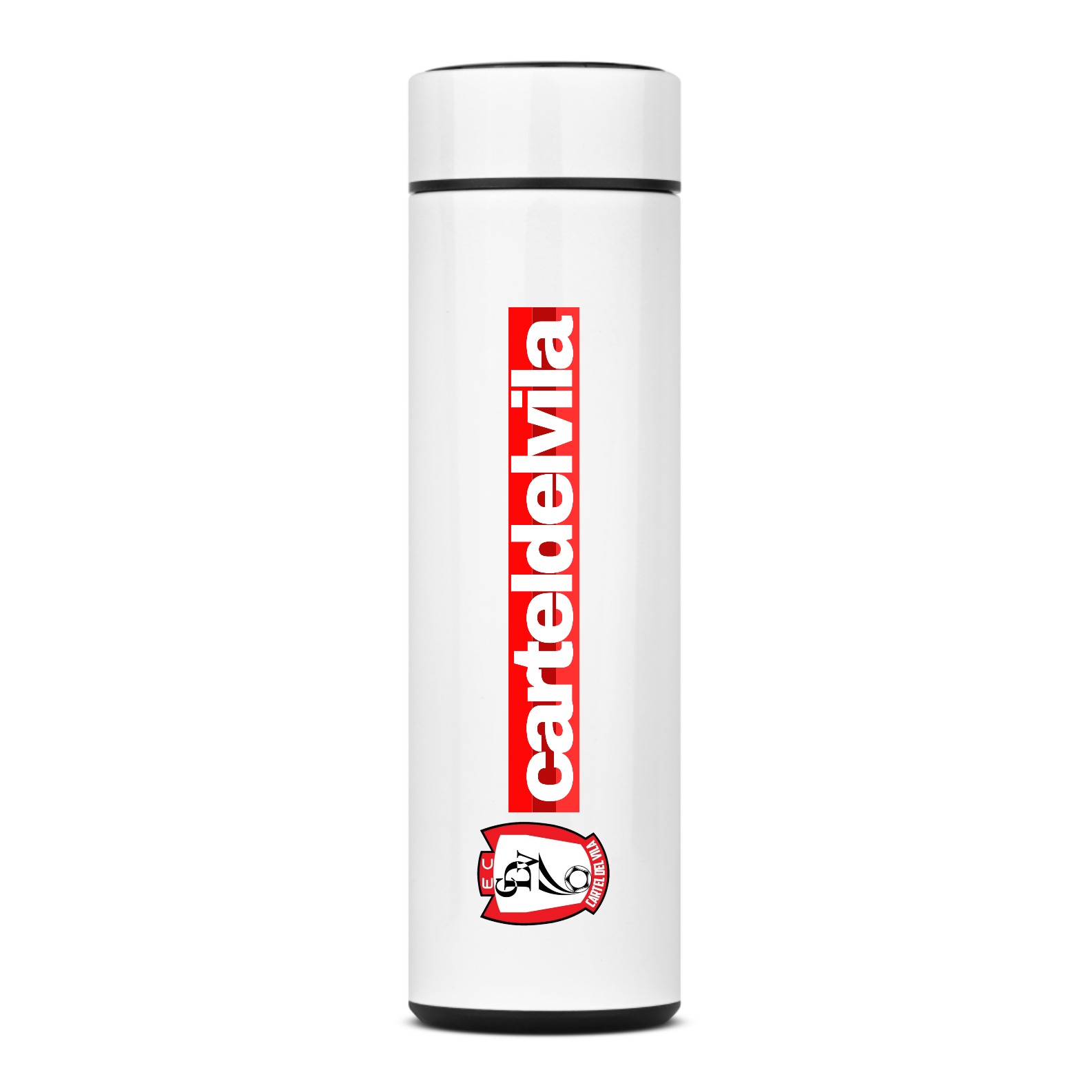 Garrafa térmica carteldelvila 