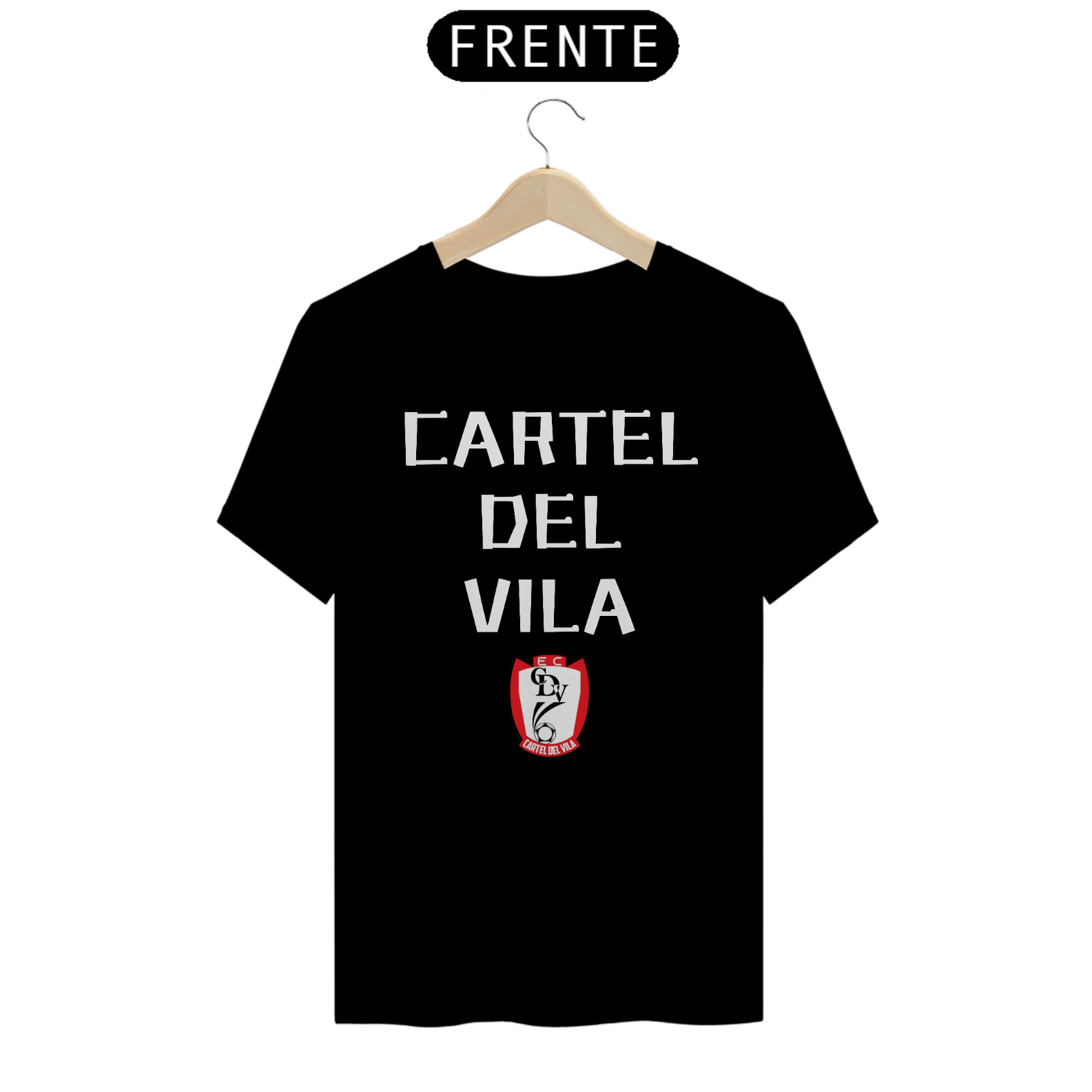 Camisa escrita Cartel Del Vila