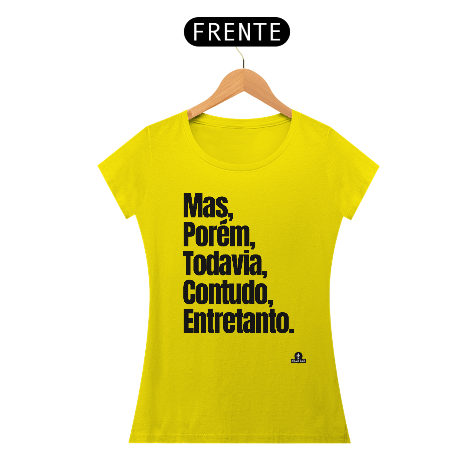 Camiseta feminina engraçada 