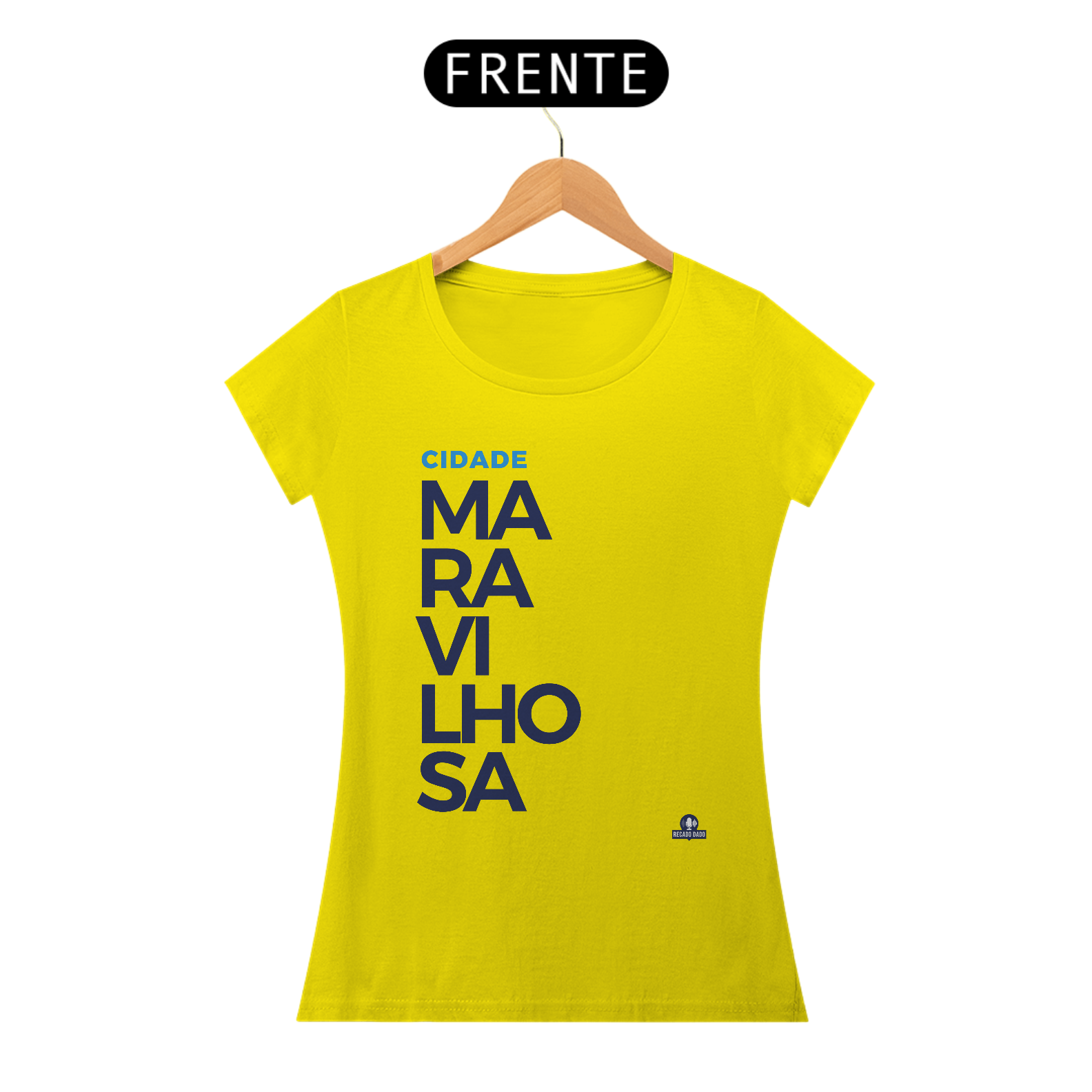 Camiseta feminina frase 