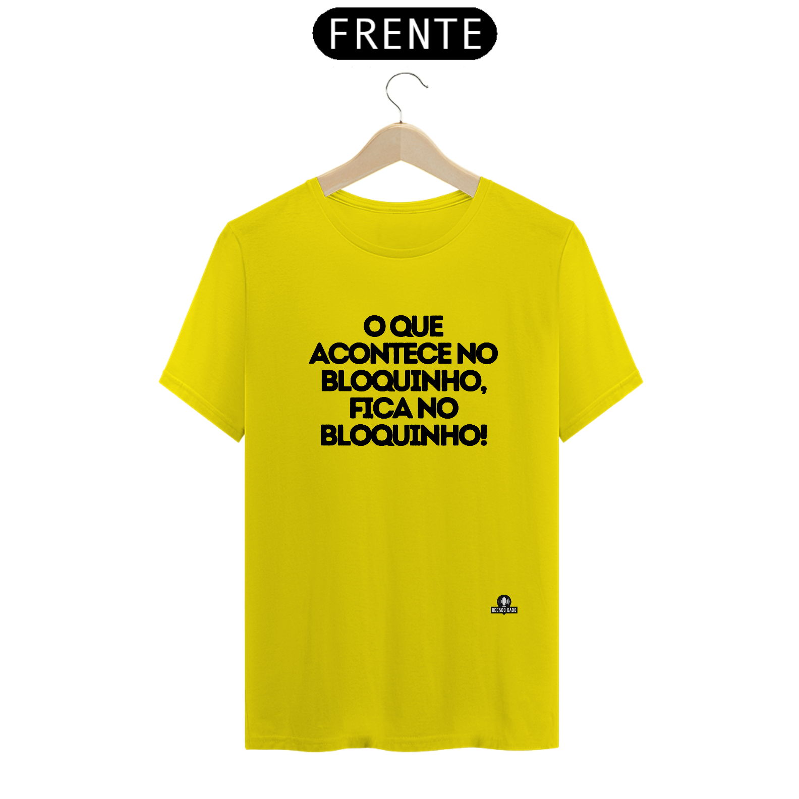 Camiseta de bloquinho de carnaval 