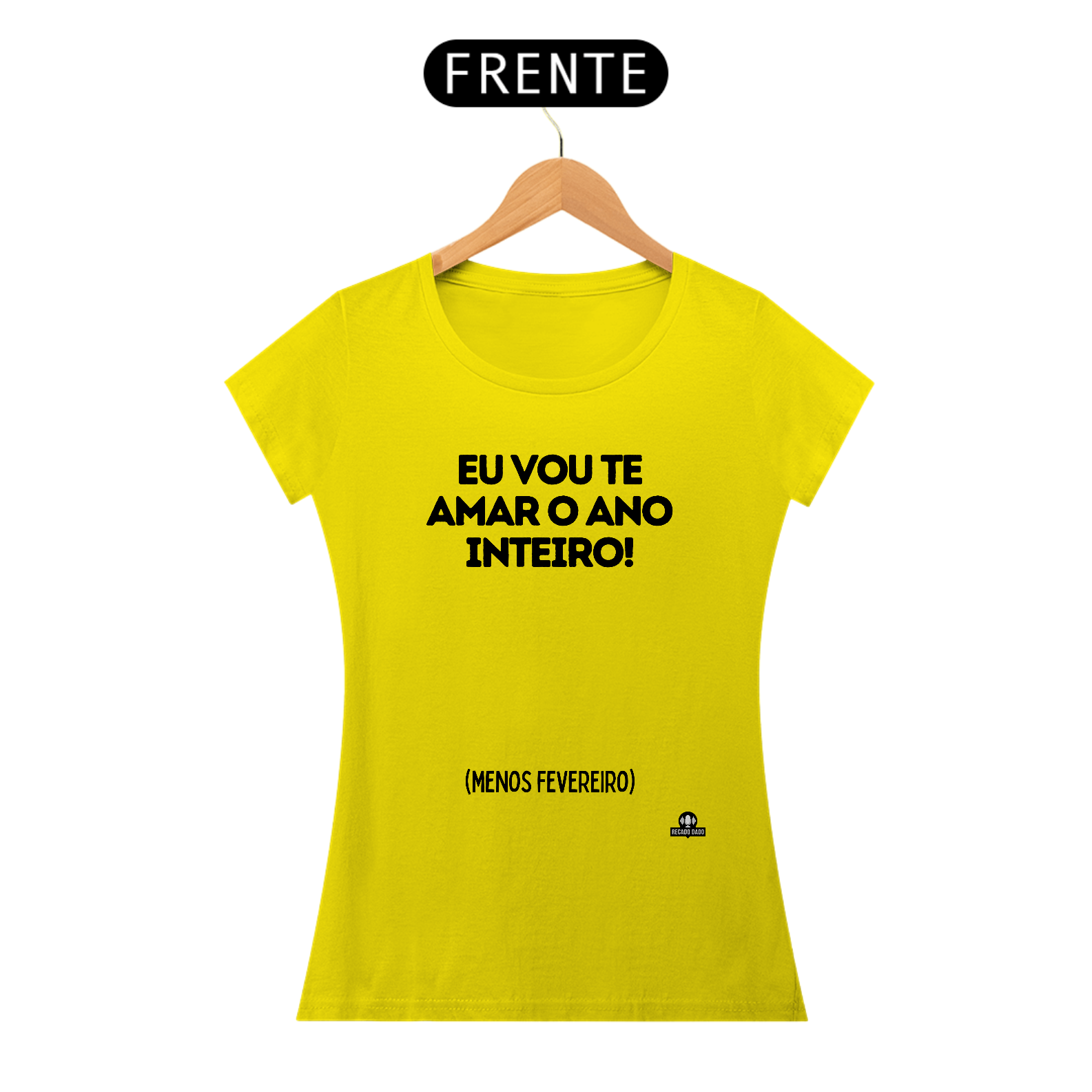 Camiseta de Axé feminina com a frase 