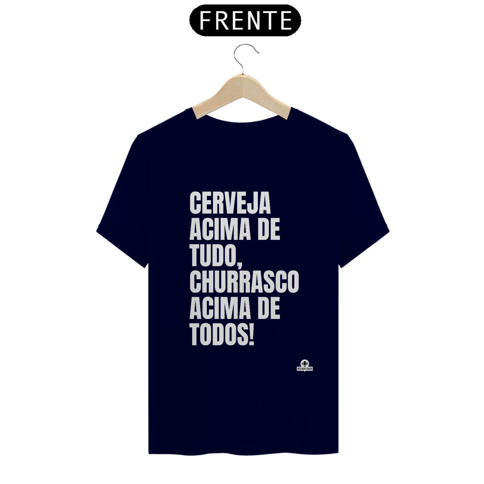 Camiseta engraçada com frase 