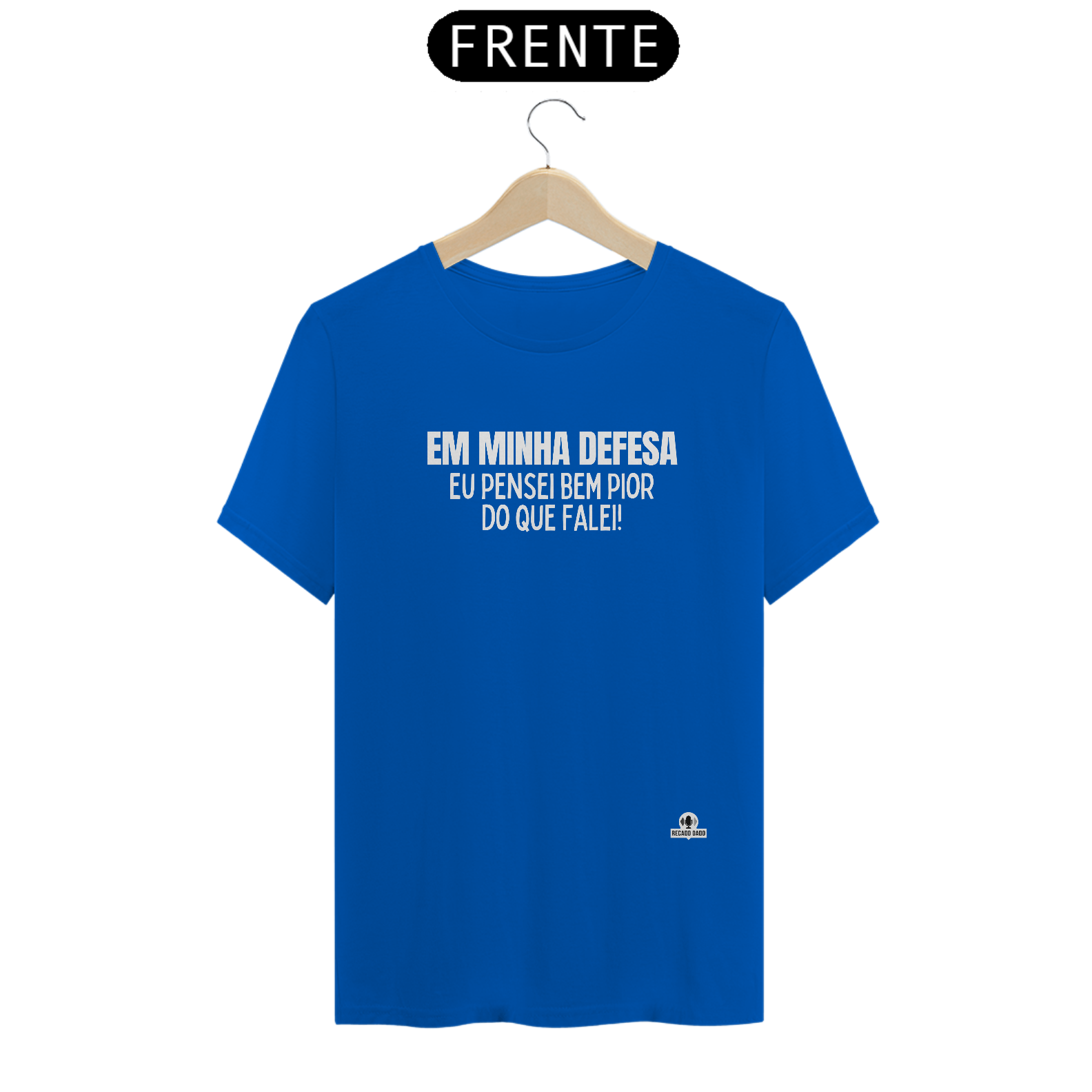 Camiseta frase engraçada 